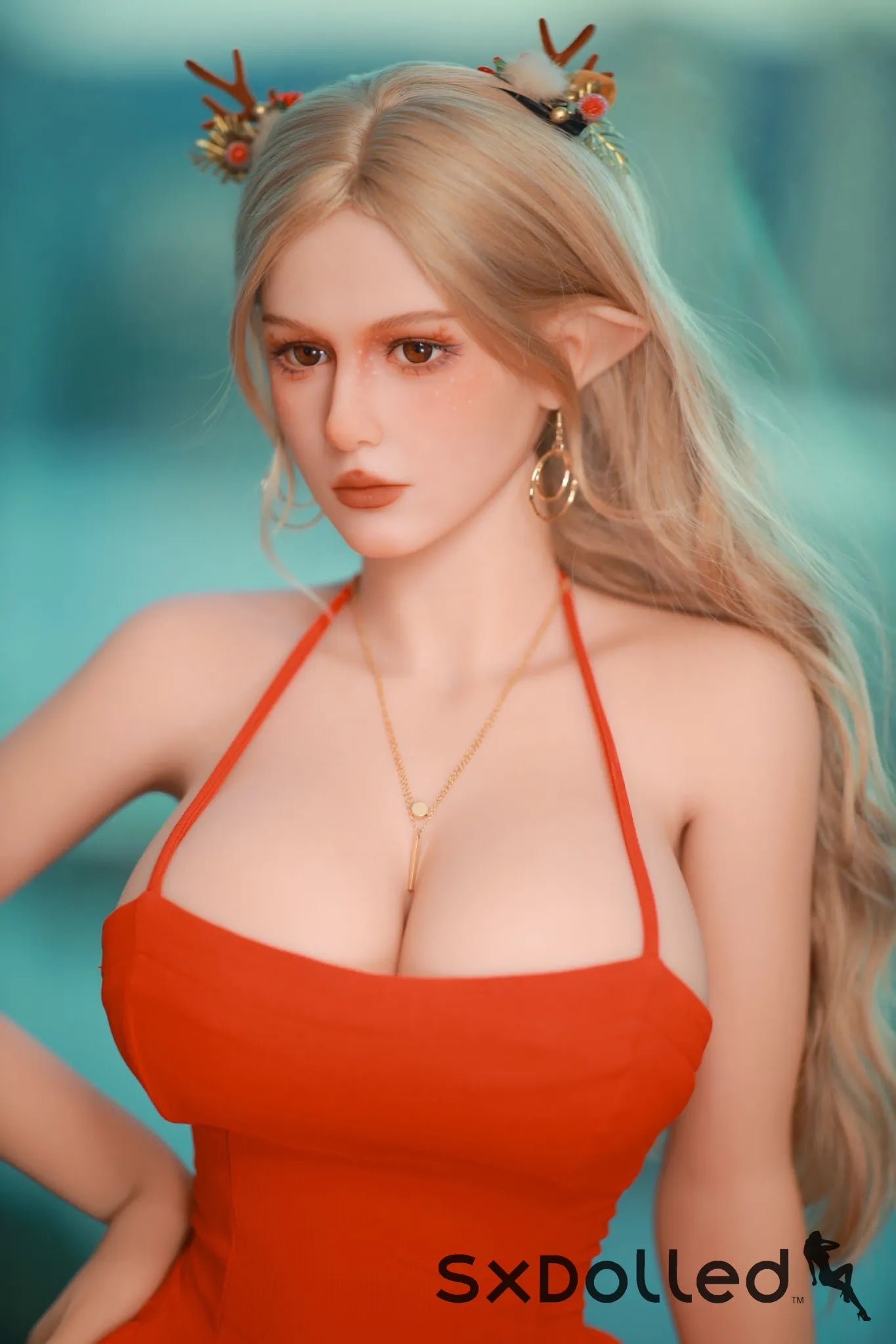 Tiana A (E-Cup) (166cm) | TPE Busty Blonde Sex Doll | Fire Doll E-Cup / 166cm / Blonde Sex Doll