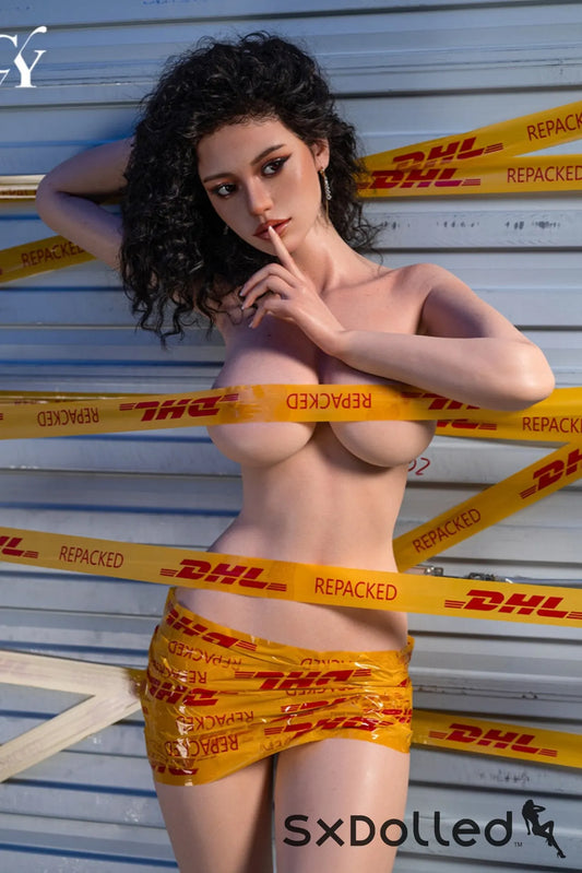 Tisane (F-Cup) (168cm) | Curly Black Hair Latina Sex Doll | Top CY Doll F-Cup / 168cm / Black Sex Doll