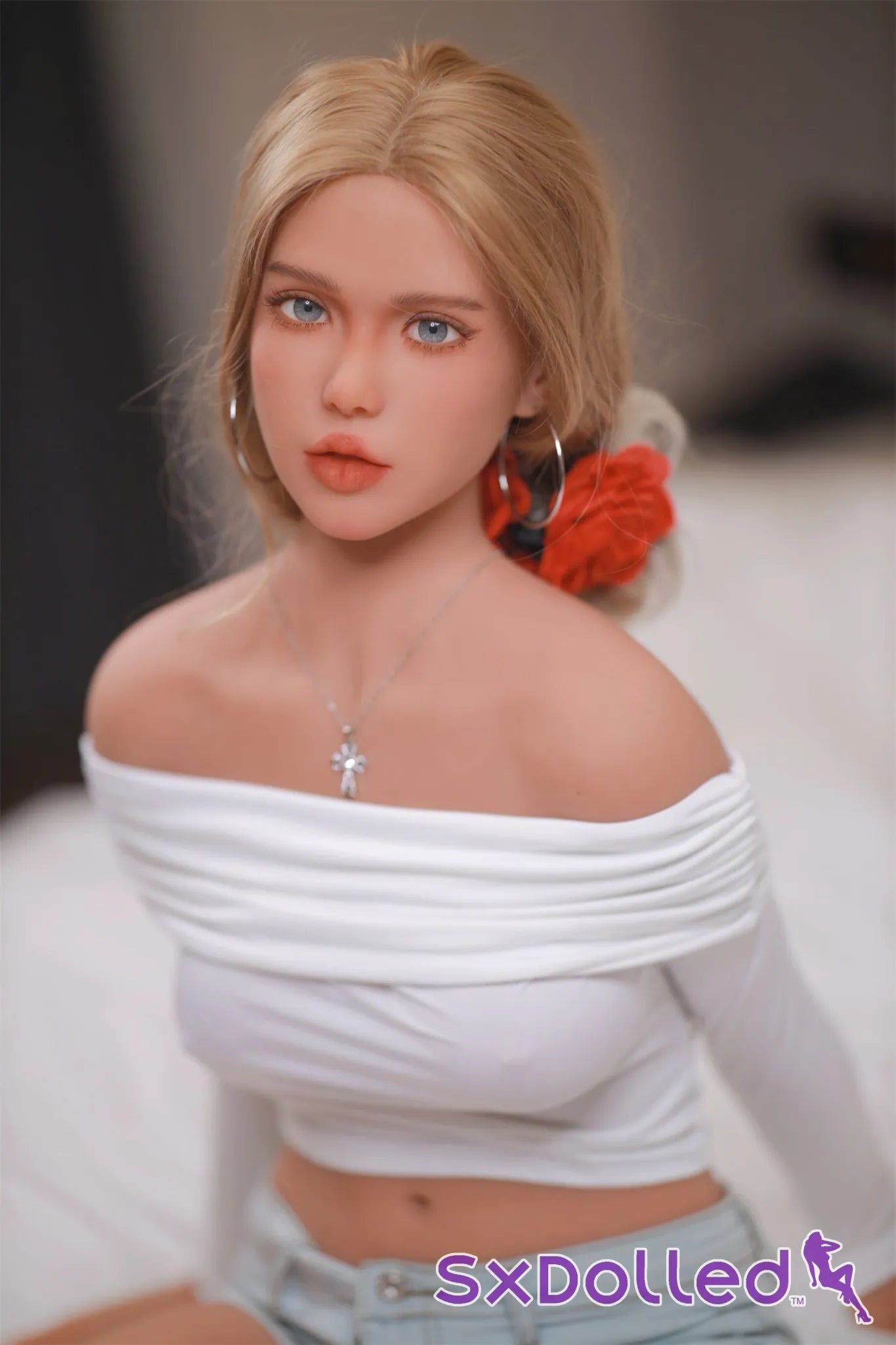 Torres (E-Cup) (94cm) | Sex Doll Torso E-Cup / 94cm / Blonde Sex Torso
