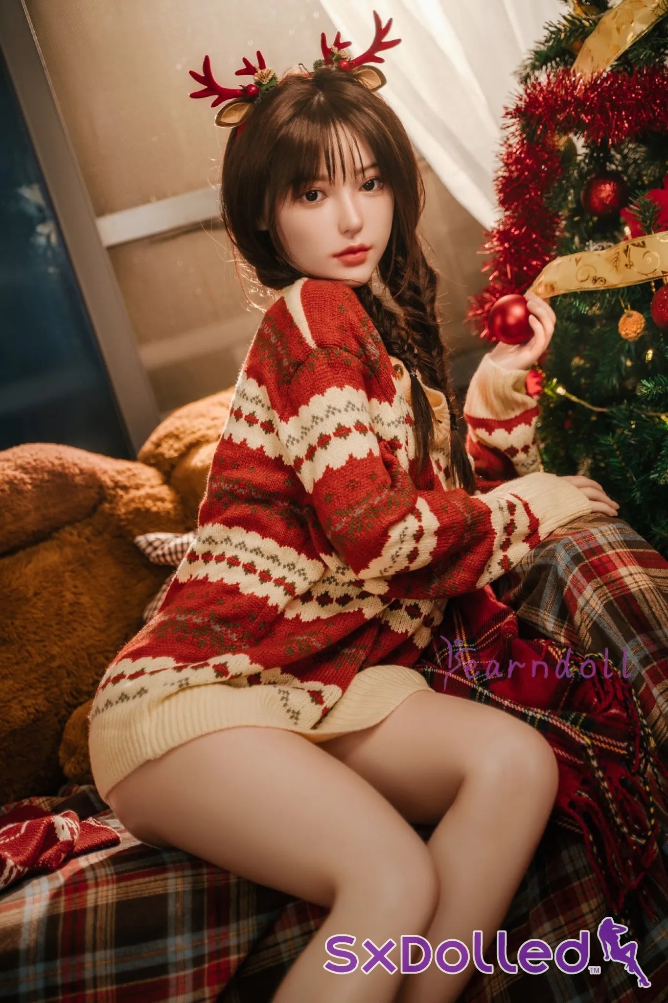 Trang (E-Cup) (163cm) | Brunette Asian Pear Sex Doll | Yearn Doll E-Cup / 163cm / Brunette Sex Doll