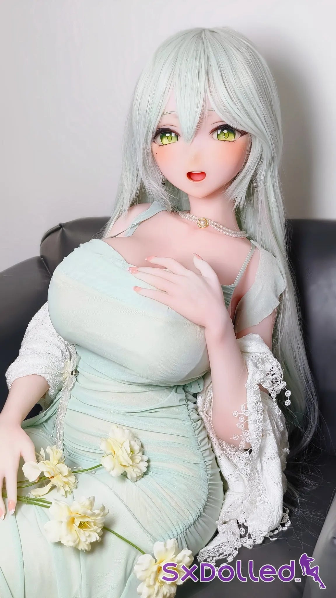 Tsukimi Kohaku (S-Cup) (163cm) | MILF Anime Sex Doll | Elsa Babe - S-Cup / 163cm / Green - Sex Doll