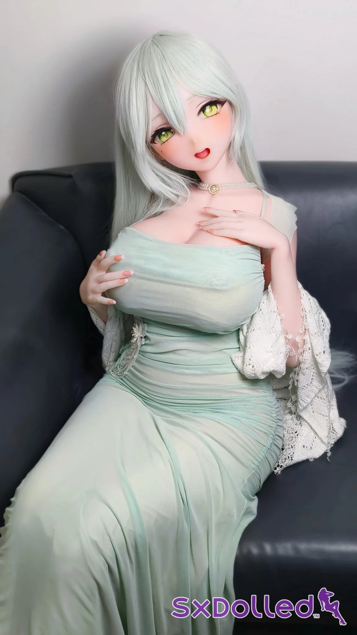 Tsukimi Kohaku (S-Cup) (163cm) | MILF Anime Sex Doll | Elsa Babe - S-Cup / 163cm / Green - Sex Doll