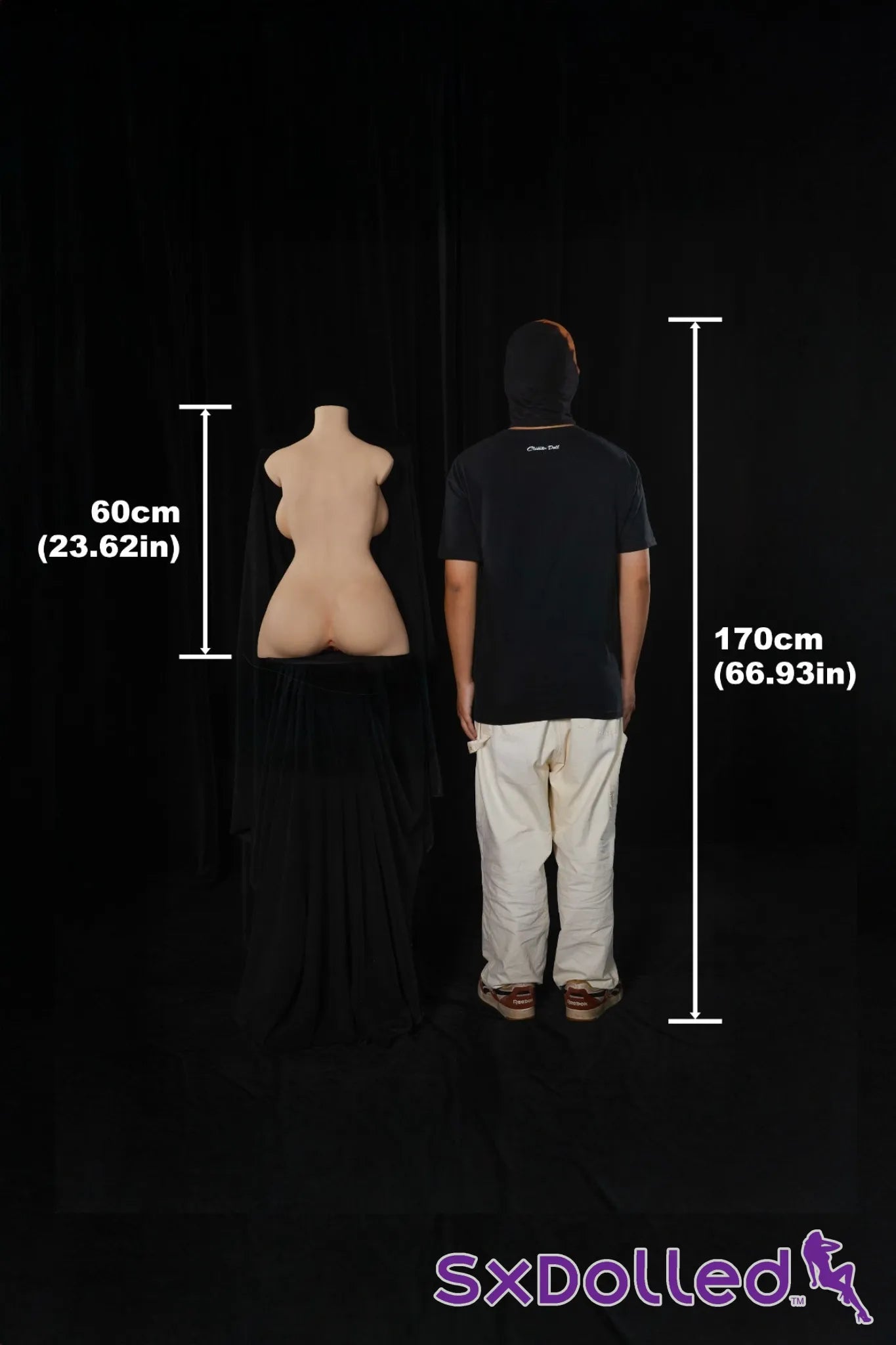 ULW #662 (E-Cup) (60cm) | Tanned Sex Doll Torso | Climax Doll E-Cup / 60cm Sex Torso