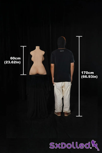 ULW #662 (E-Cup) (60cm) | Tanned Sex Doll Torso | Climax Doll E-Cup / 60cm Sex Torso