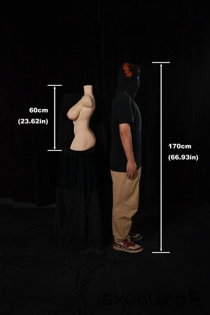 ULW #663 (F-Cup) (60cm) | Busty Sex Doll Torso | Climax Doll F-Cup / 60cm Sex Torso