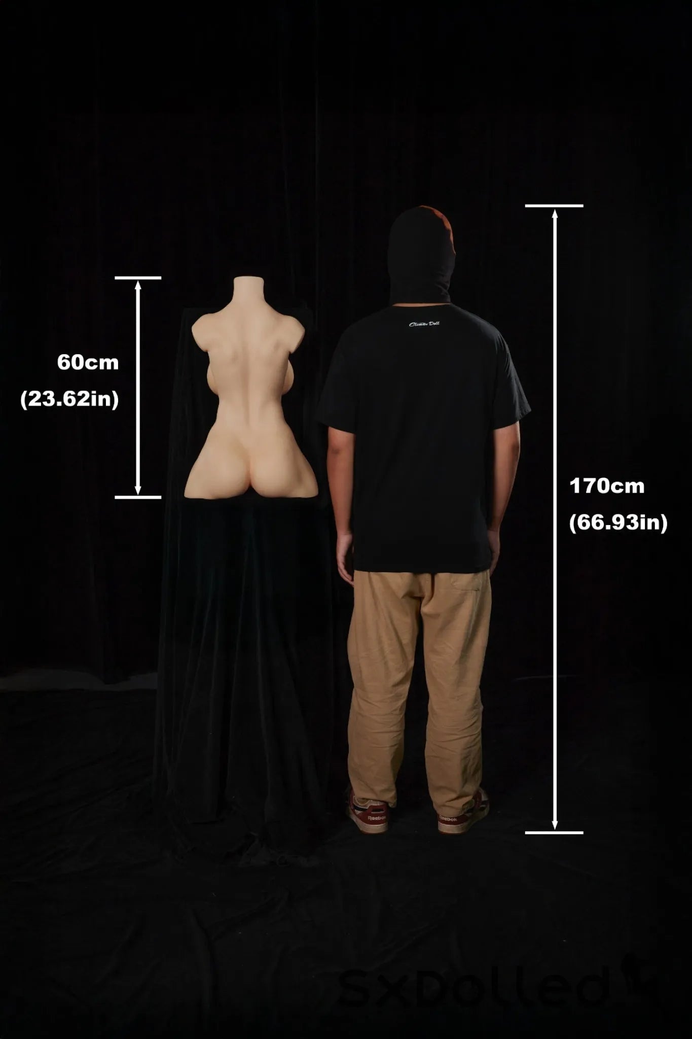 ULW #663 (F-Cup) (60cm) | Busty Sex Doll Torso | Climax Doll F-Cup / 60cm Sex Torso