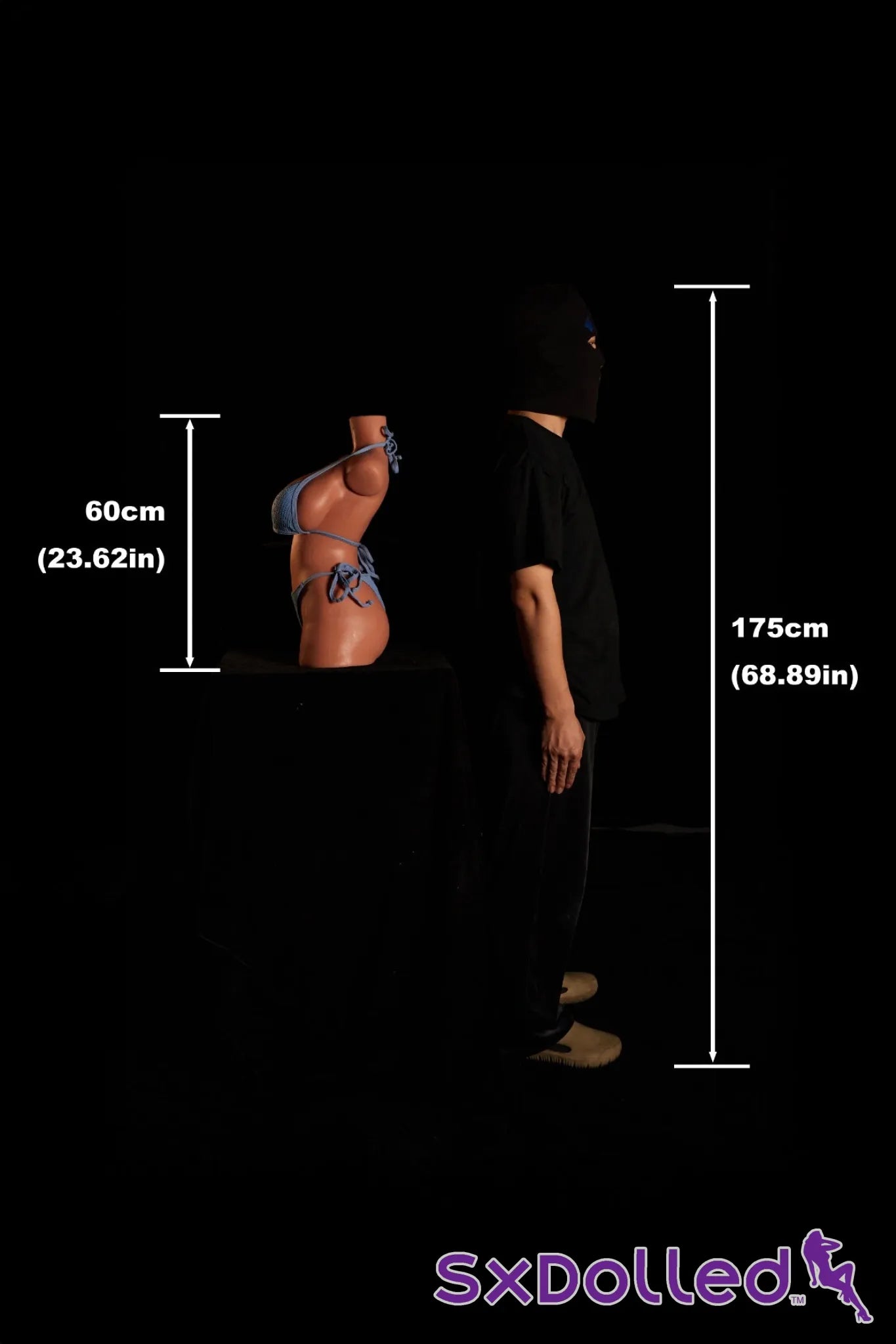 ULW #664 (G-Cup) (60cm) | Busty Sex Doll Torso | Climax Doll G-Cup / 60cm Sex Torso
