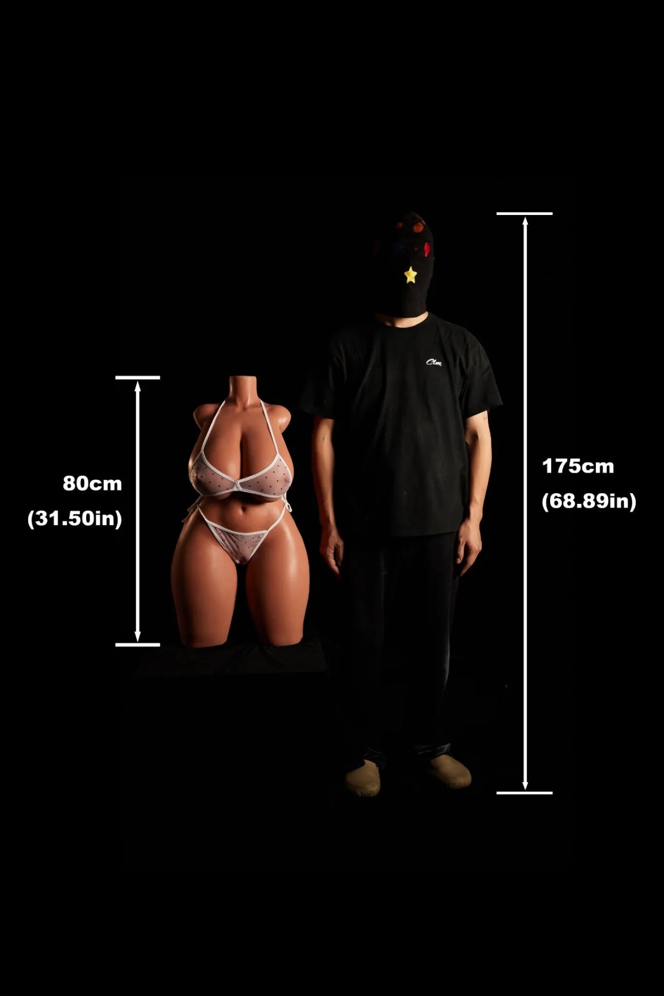 ULW #884 (K-Cup) (80cm) | Thick Busty Sex Doll Torso | Climax Doll K-Cup / 80cm Sex Torso