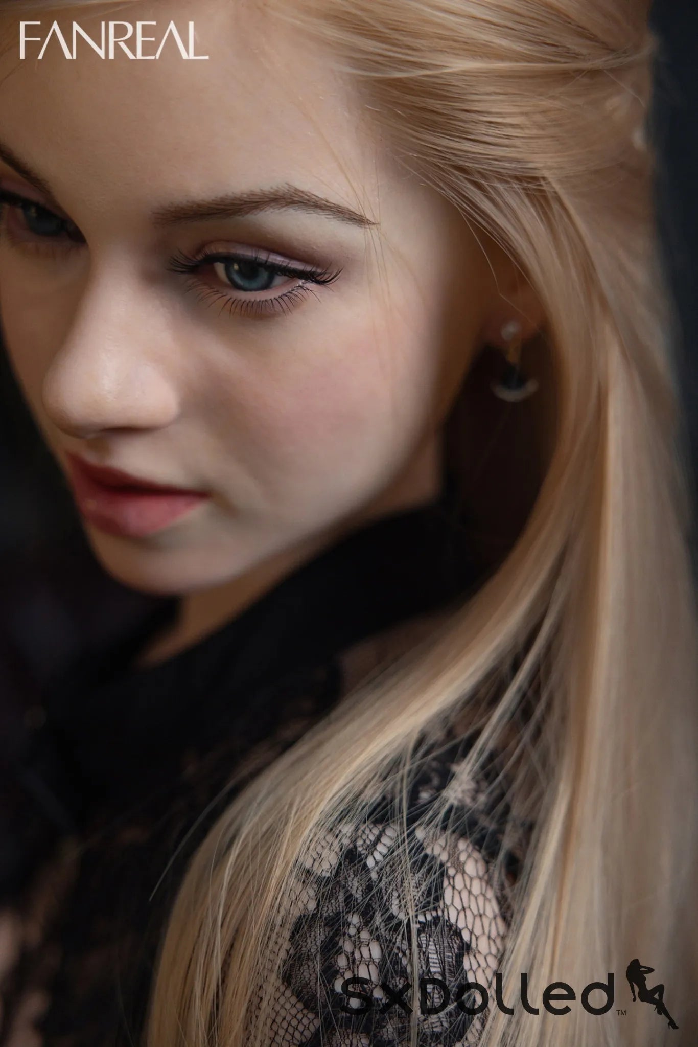 Vanessa A (F-Cup) (168cm) | Blonde Blue Eyed Sex Doll | Fanreal F-Cup / 168cm / Blonde Sex Doll