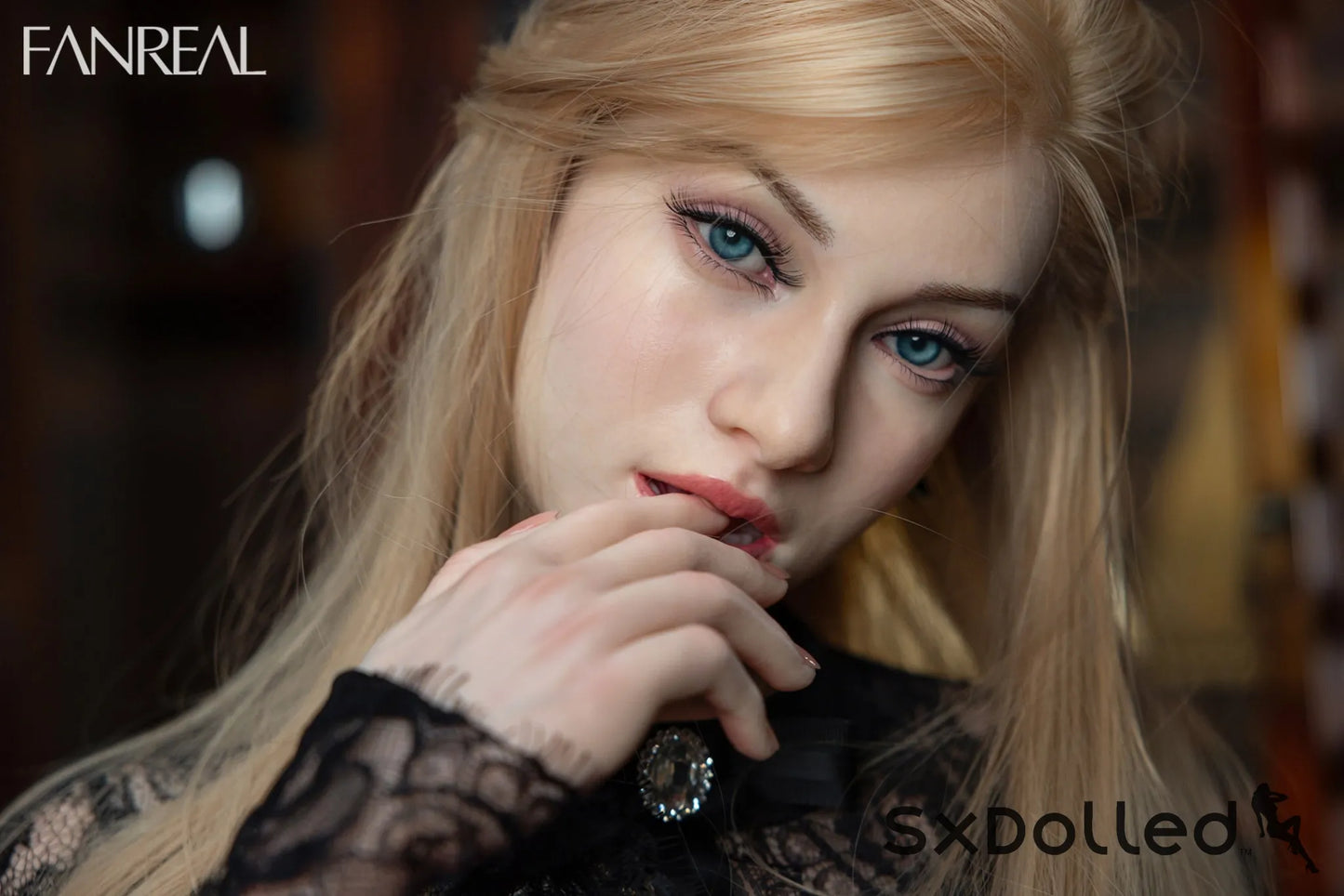 Vanessa A (F-Cup) (168cm) | Blonde Blue Eyed Sex Doll | Fanreal F-Cup / 168cm / Blonde Sex Doll