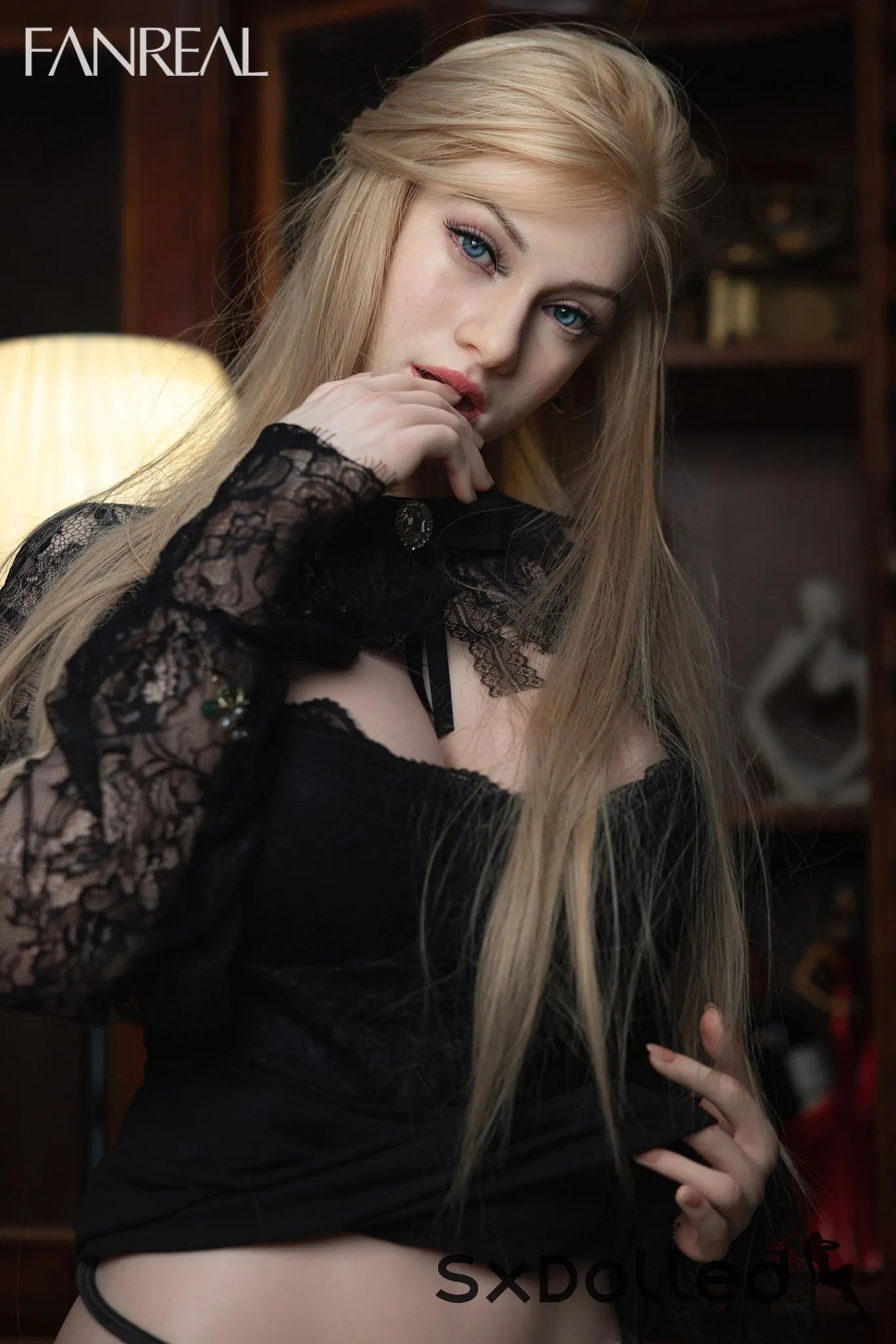 Vanessa A (F-Cup) (168cm) | Blonde Blue Eyed Sex Doll | Fanreal F-Cup / 168cm / Blonde Sex Doll