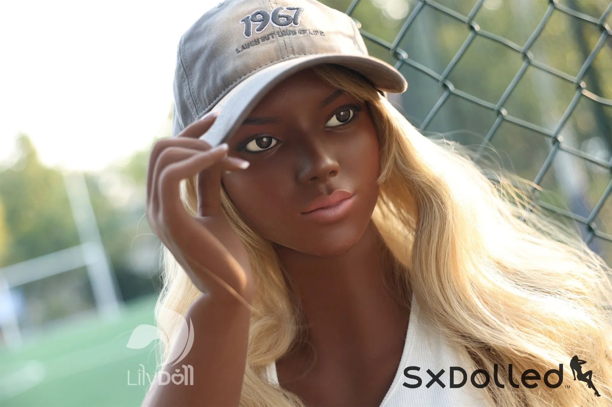 Vera A (K-Cup) (157cm) | Blonde Thick Ebony Sex Doll | Lily Doll K-Cup / 157cm / Ombre Sex Doll