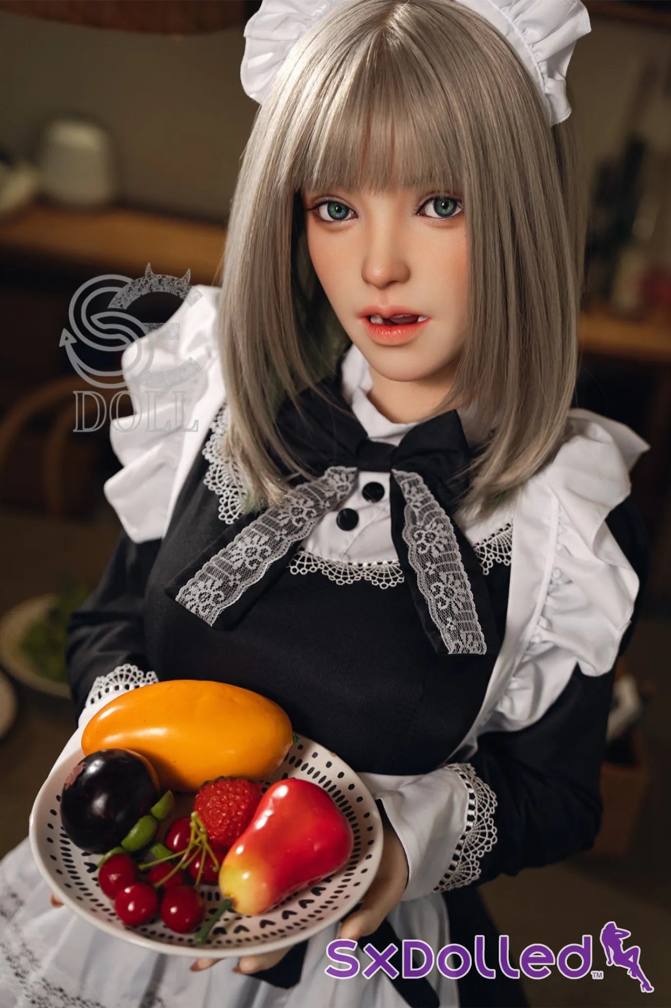 Vicky.H (E Cup) (161cm) | Blonde Maid Cosplay Sex Doll | SE Doll E Cup / 161cm / Blonde Sex Doll
