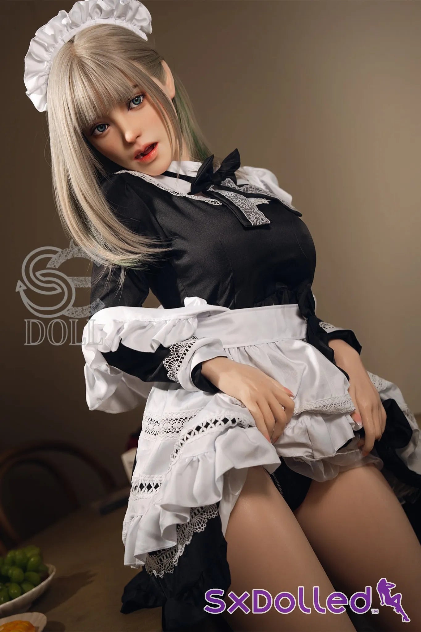 Vicky.H (E Cup) (161cm) | Blonde Maid Cosplay Sex Doll | SE Doll E Cup / 161cm / Blonde Sex Doll