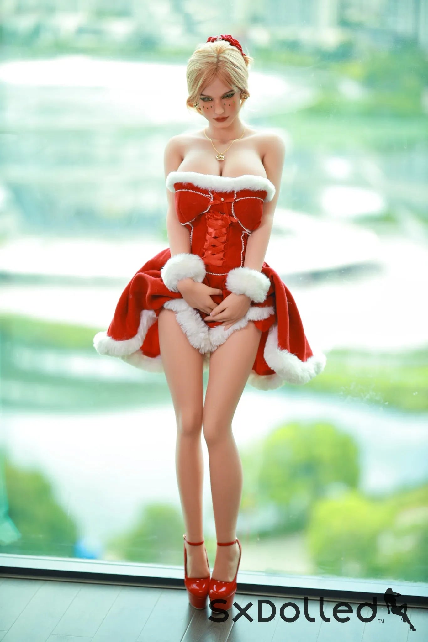 Violeta A (E-Cup) (166cm) | TPE Busty Blonde Sex Doll | Fire Doll E-Cup / 166cm / Blonde Sex Doll