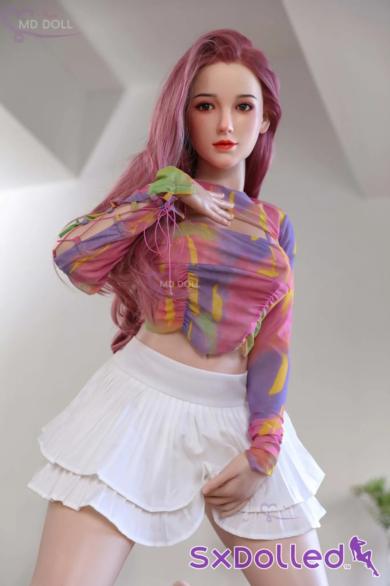 Viona (C-Cup) (166cm) | Caucasian Pink Hair Sex Doll | MD Doll C-Cup / 166cm / Pink Sex Doll