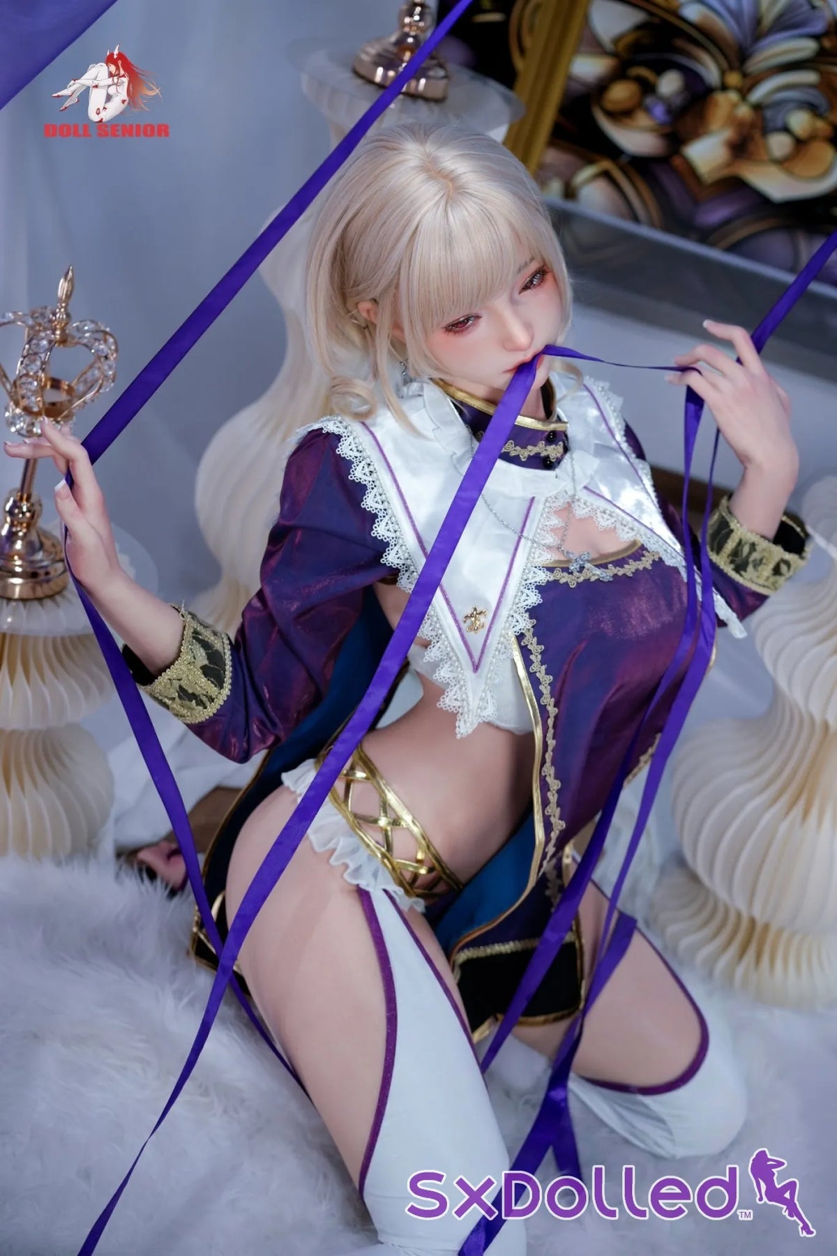 Virgo A (F-Cup) (165cm) | Mystical Virgo Goddess Sex Doll | Doll Senior - F-Cup / 165cm / Blonde - Sex Doll