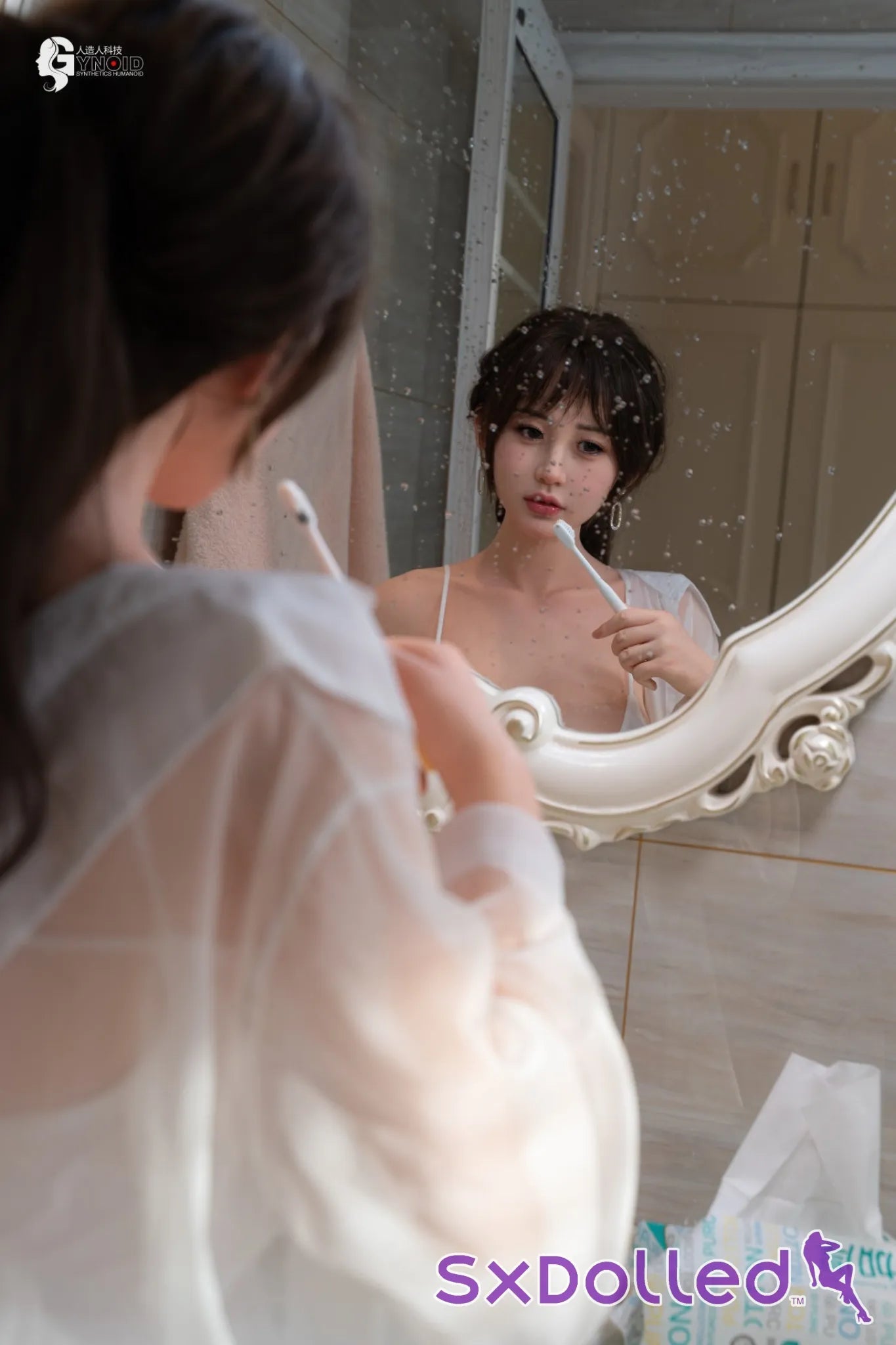 Vivi A (G-Cup) (160cm) | Ultra Realistic Asian Sex Doll | Gynoid Doll G-Cup / 160cm / Brunette Sex Doll