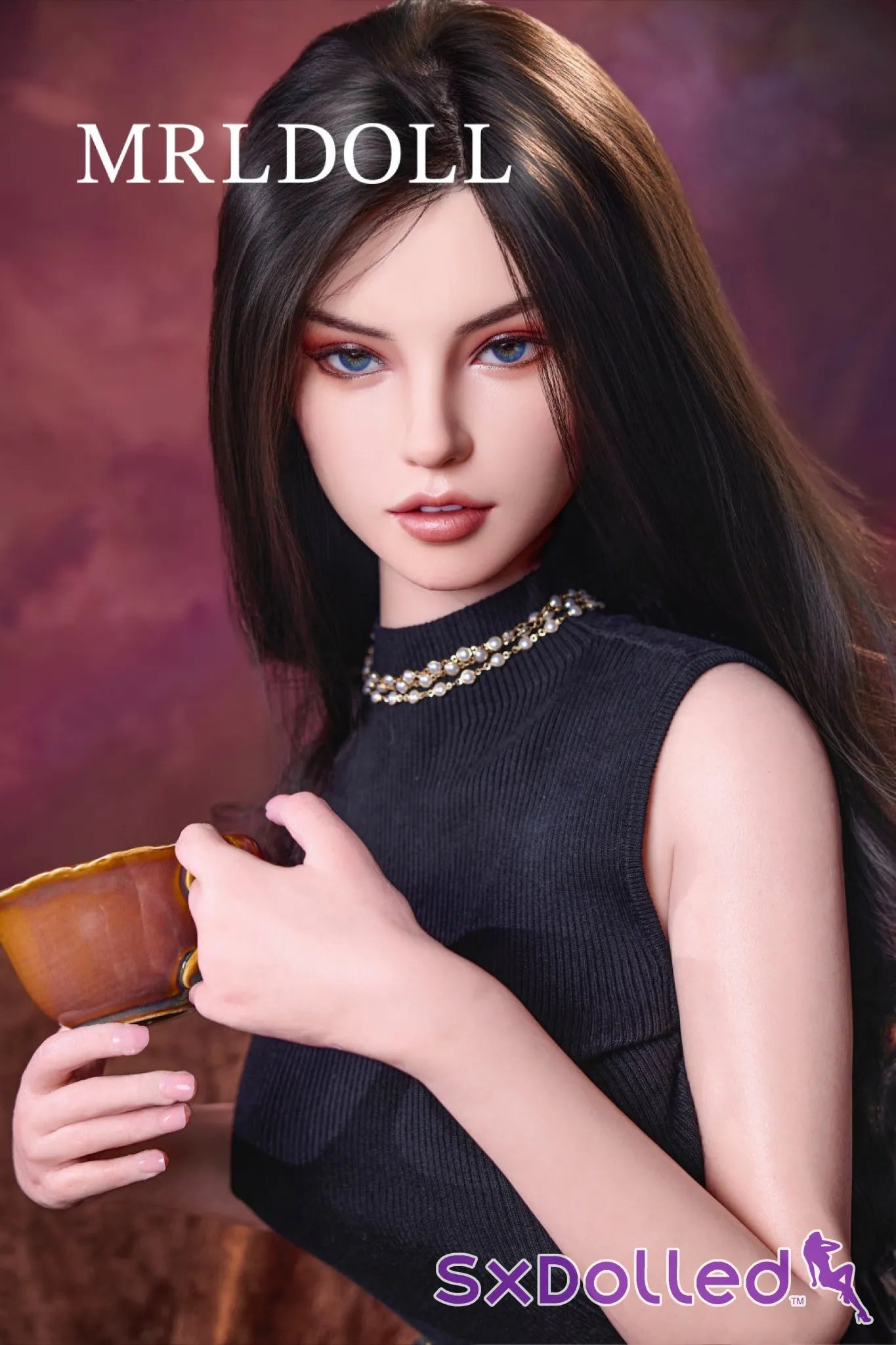 Vivian C (H-Cup) (168cm) | Blue Eyed Caucasian Sex Doll | MRL Doll - H-Cup / 168cm / Brunette - Sex Doll
