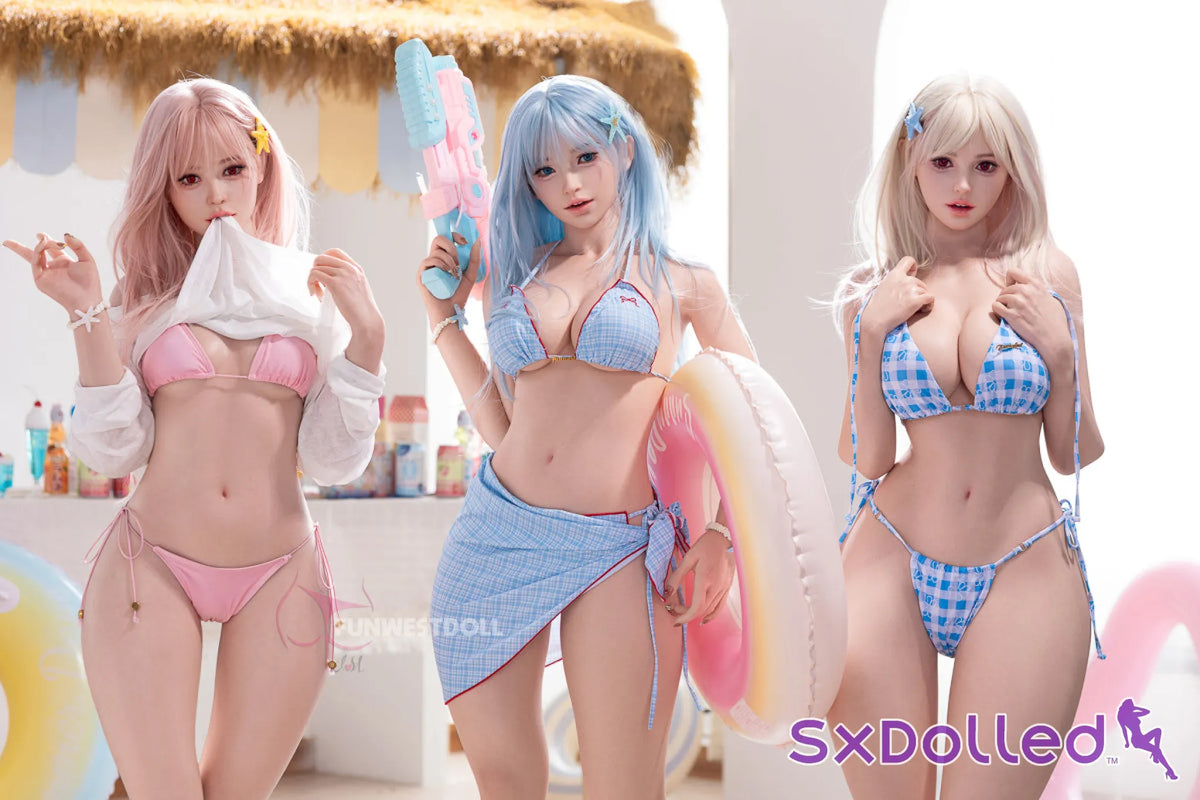 White Lucy A (F-Cup) (159cm) | Playful Pink-Haired Beauty Sex Doll | Funwest Doll - F-Cup / 159cm / Pink - Sex Doll