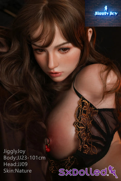 Winnie A (F-Cup) (101cm) | Caucasian Sex Doll Torso | JigglyJoy F-Cup / 101cm / Brunette Sex Torso