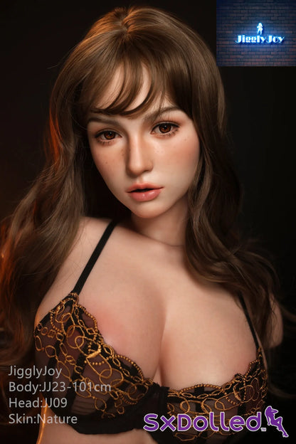 Winnie A (F-Cup) (101cm) | Caucasian Sex Doll Torso | JigglyJoy F-Cup / 101cm / Brunette Sex Torso