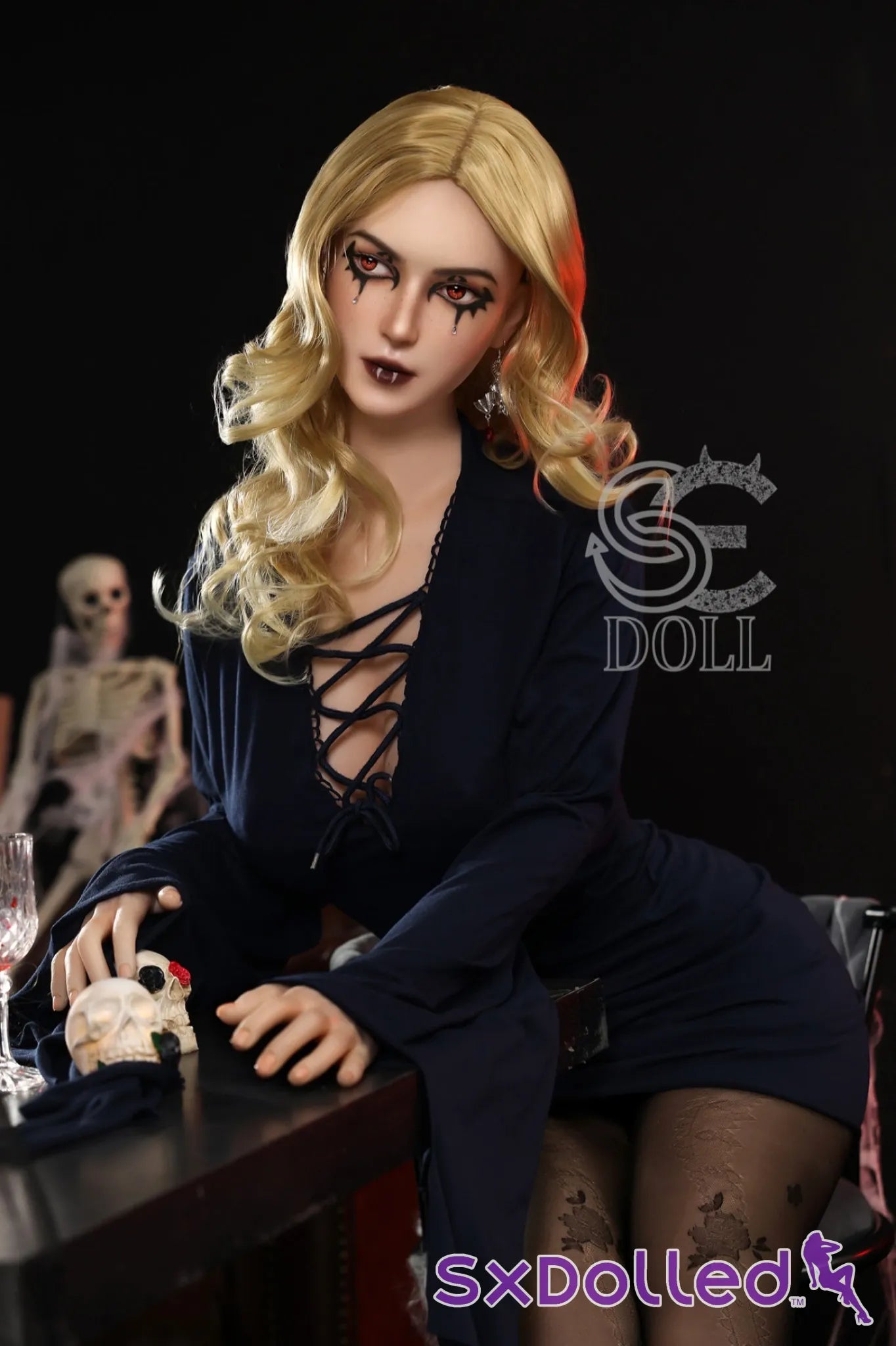 Xena.B (E Cup) (167cm) | Halloween Themed Sex Doll | SE Doll E Cup / 167cm / Blonde Sex Doll
