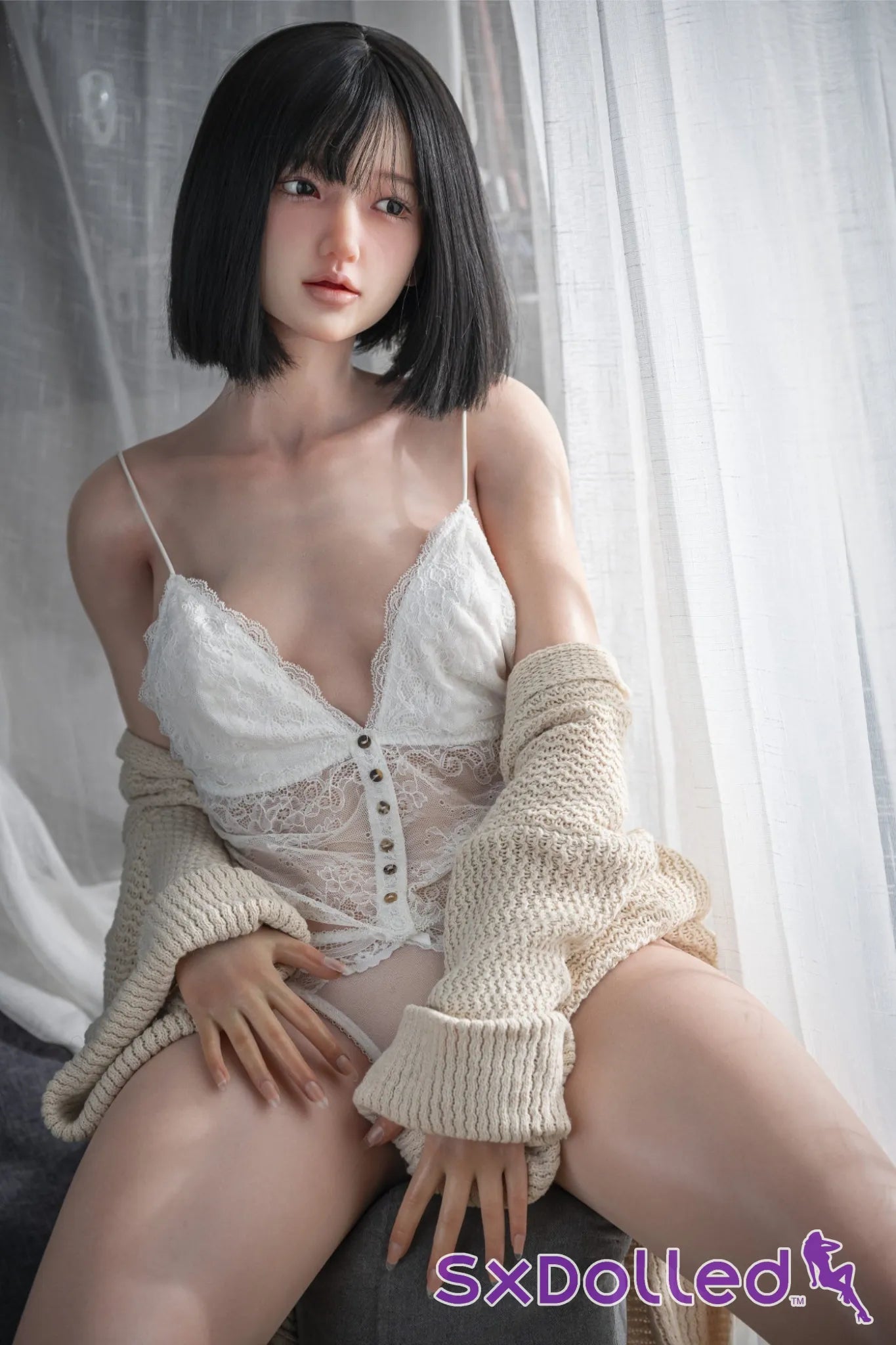 Xenia A (C-Cup) (157cm) | Skinny Pear Asian Sex Doll | XYColo C-Cup / 157cm / Black Sex Doll