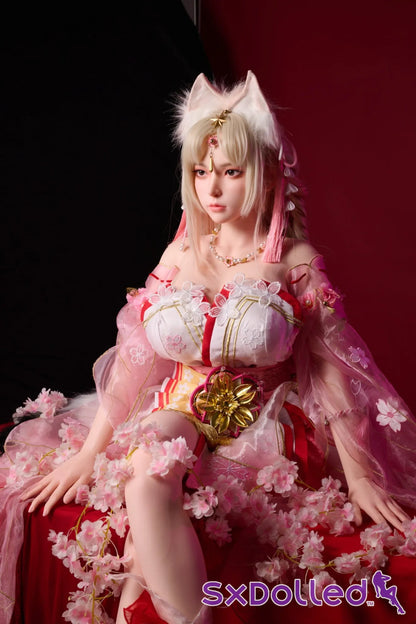 Xiao Wu (G-Cup) (156cm) |Asian Blonde Kitty Sex Doll | BQ Doll G-Cup / 156cm / Blonde Sex Doll