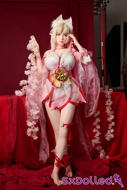 Xiao Wu (G-Cup) (156cm) |Asian Blonde Kitty Sex Doll | BQ Doll G-Cup / 156cm / Blonde Sex Doll