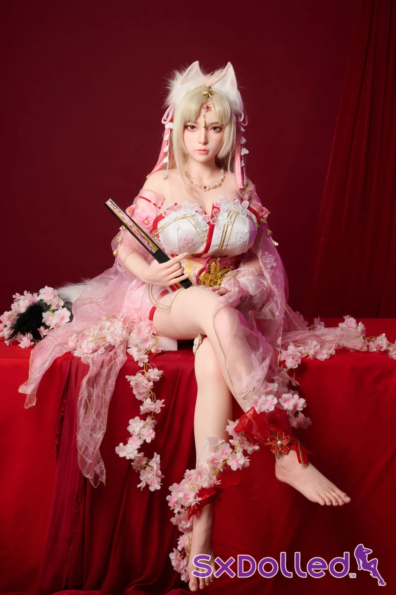 Xiao Wu (G-Cup) (156cm) |Asian Blonde Kitty Sex Doll | BQ Doll G-Cup / 156cm / Blonde Sex Doll