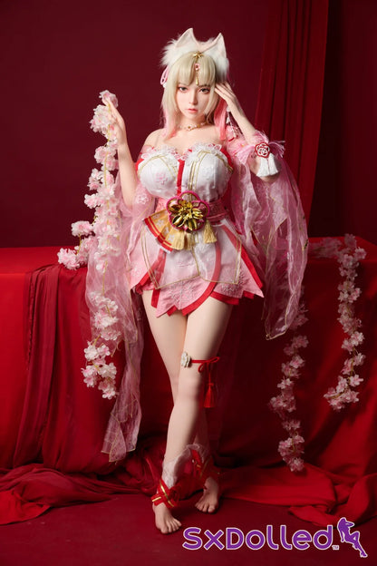 Xiao Wu (G-Cup) (156cm) |Asian Blonde Kitty Sex Doll | BQ Doll G-Cup / 156cm / Blonde Sex Doll