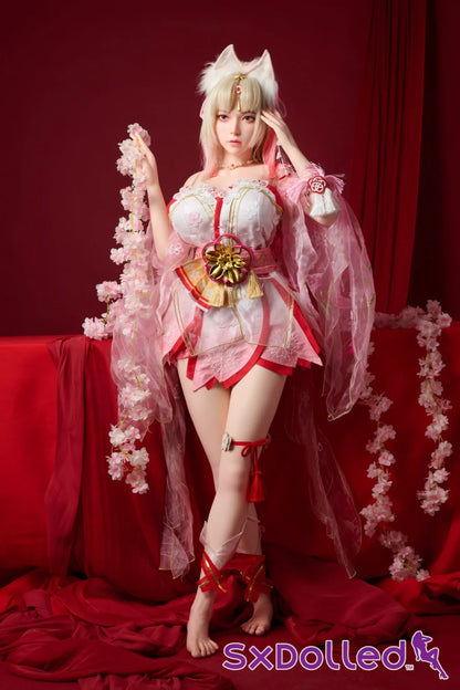 Xiao Wu (G-Cup) (156cm) |Asian Blonde Kitty Sex Doll | BQ Doll G-Cup / 156cm / Blonde Sex Doll