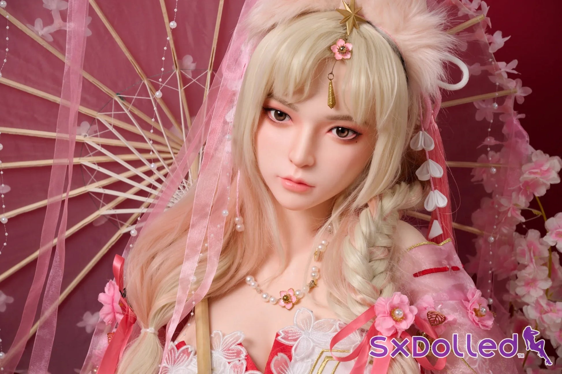 Xiao Wu (G-Cup) (156cm) |Asian Blonde Kitty Sex Doll | BQ Doll G-Cup / 156cm / Blonde Sex Doll