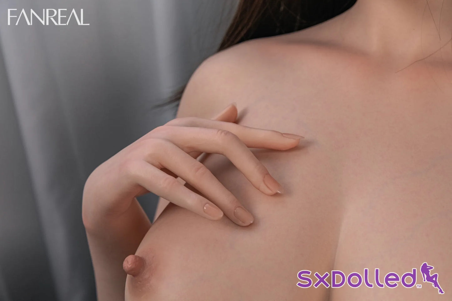 Xue (G-Cup) (95cm) | Sex Doll Torso G-Cup / 95cm / Brunette Sex Torso