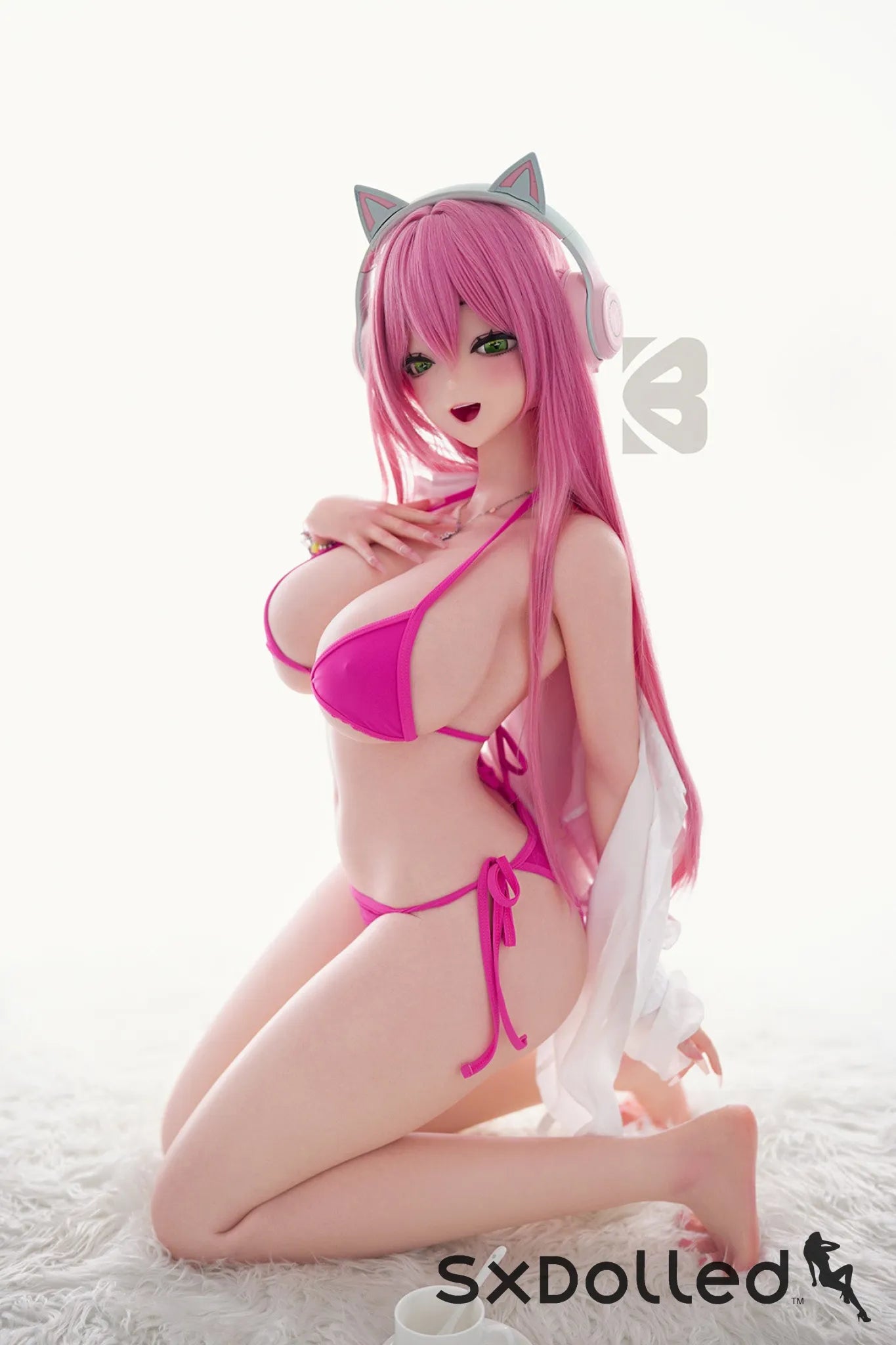 Yamada Kanon (J-Cup) (155cm) | Busty Anime Sex Doll | BC Doll J-Cup / 155cm / Pink Sex Doll