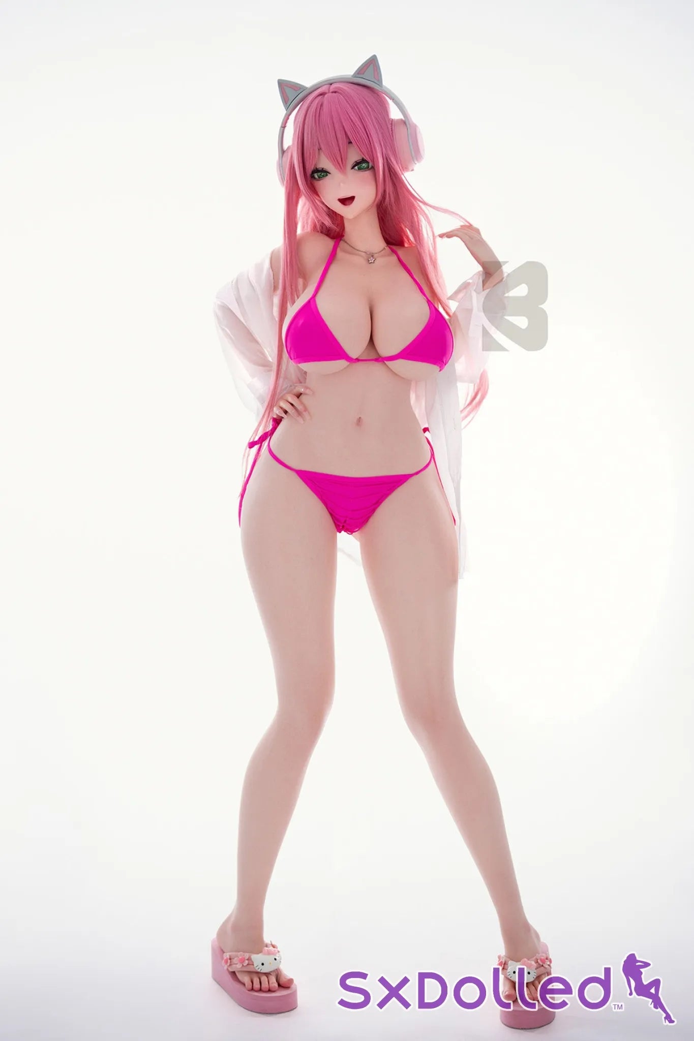 Yamada Kanon (J-Cup) (155cm) | Busty Anime Sex Doll | BC Doll J-Cup / 155cm / Pink Sex Doll