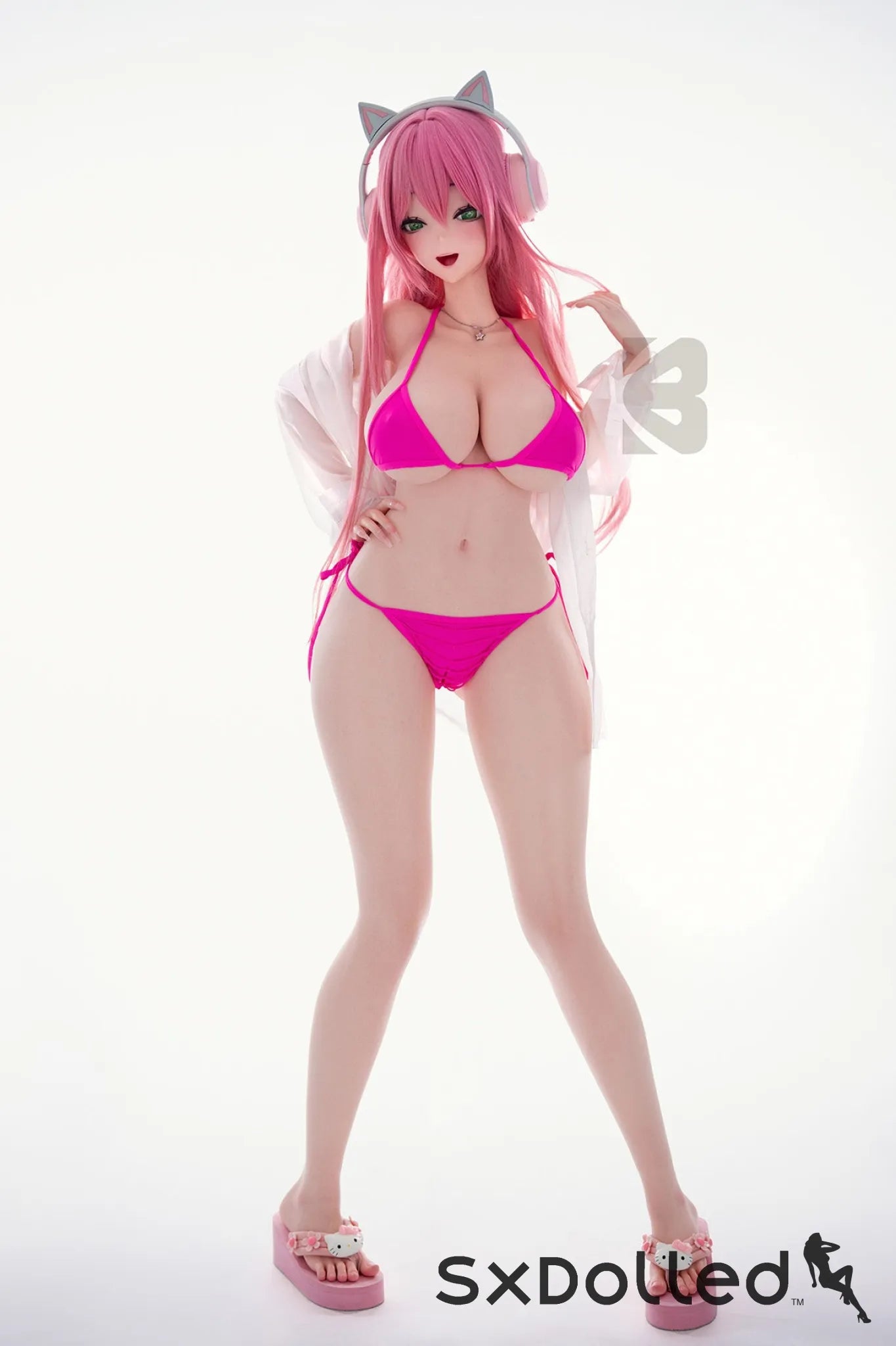 Yamada Kanon (J-Cup) (155cm) | Busty Anime Sex Doll | BC Doll J-Cup / 155cm / Pink Sex Doll