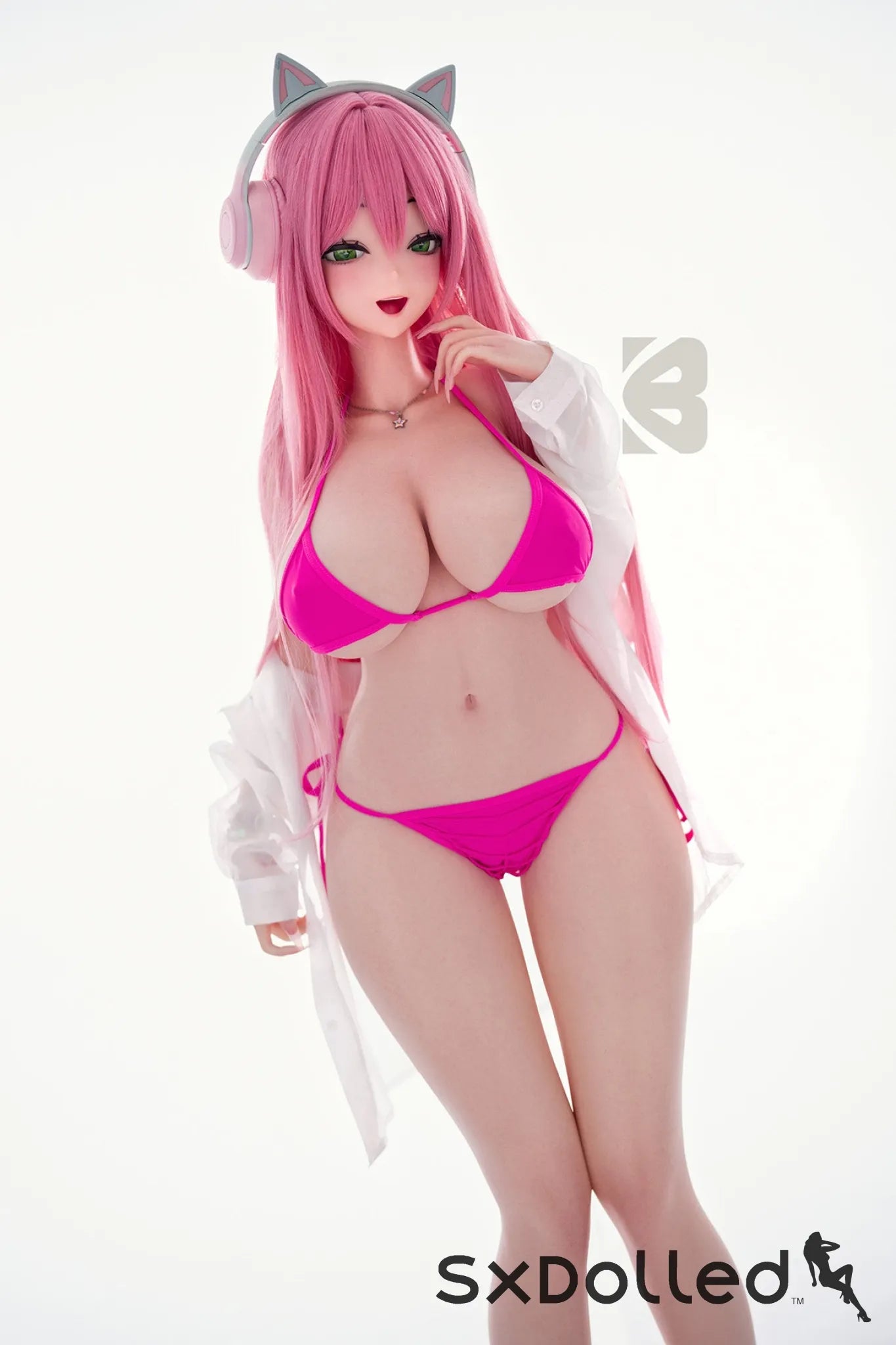 Yamada Kanon (J-Cup) (155cm) | Busty Anime Sex Doll | BC Doll J-Cup / 155cm / Pink Sex Doll
