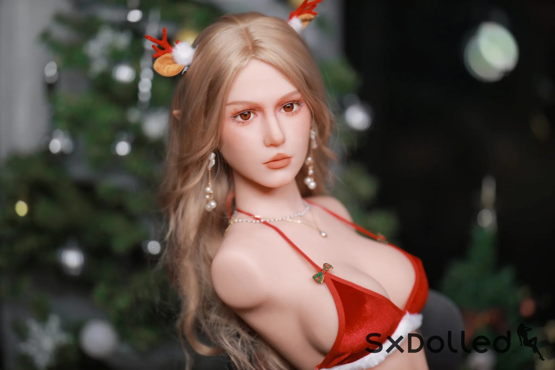 Yasmin A (E-Cup) (93cm) | Blonde Pear Sex Doll Torso | Fire Doll E-Cup / 93cm / Blonde Sex Torso