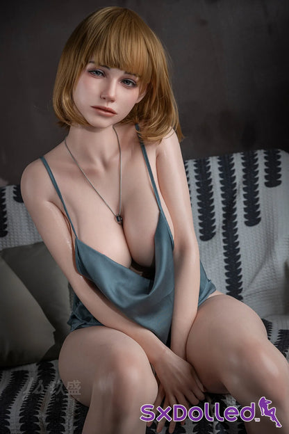 Yoyo (E-Cup) (152cm) | Caucasian Blonde Sex Doll | Jiusheng Doll E-Cup / 152cm / Blonde Sex Doll
