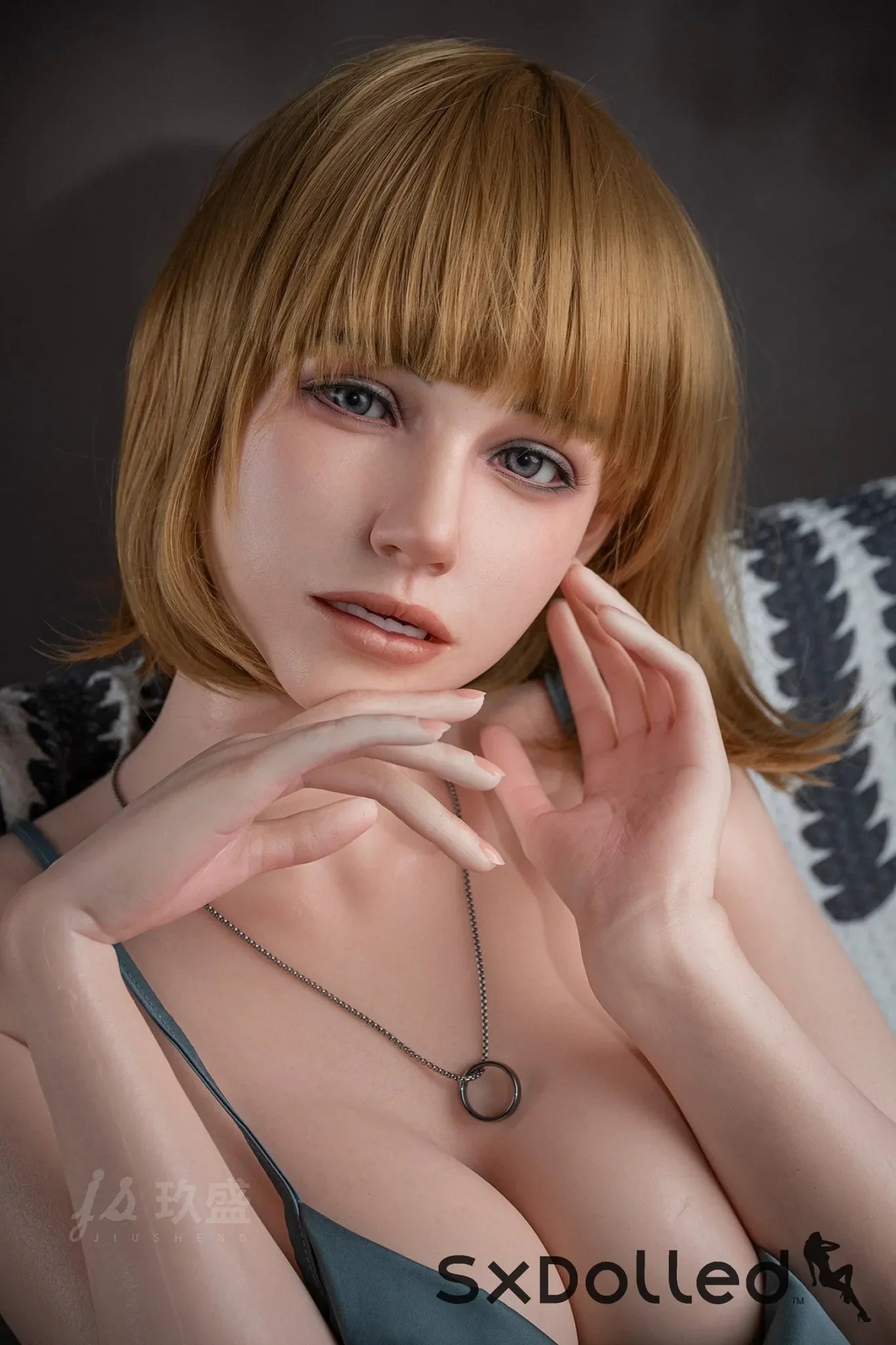 Yoyo (E-Cup) (152cm) | Caucasian Blonde Sex Doll | Jiusheng Doll E-Cup / 152cm / Blonde Sex Doll