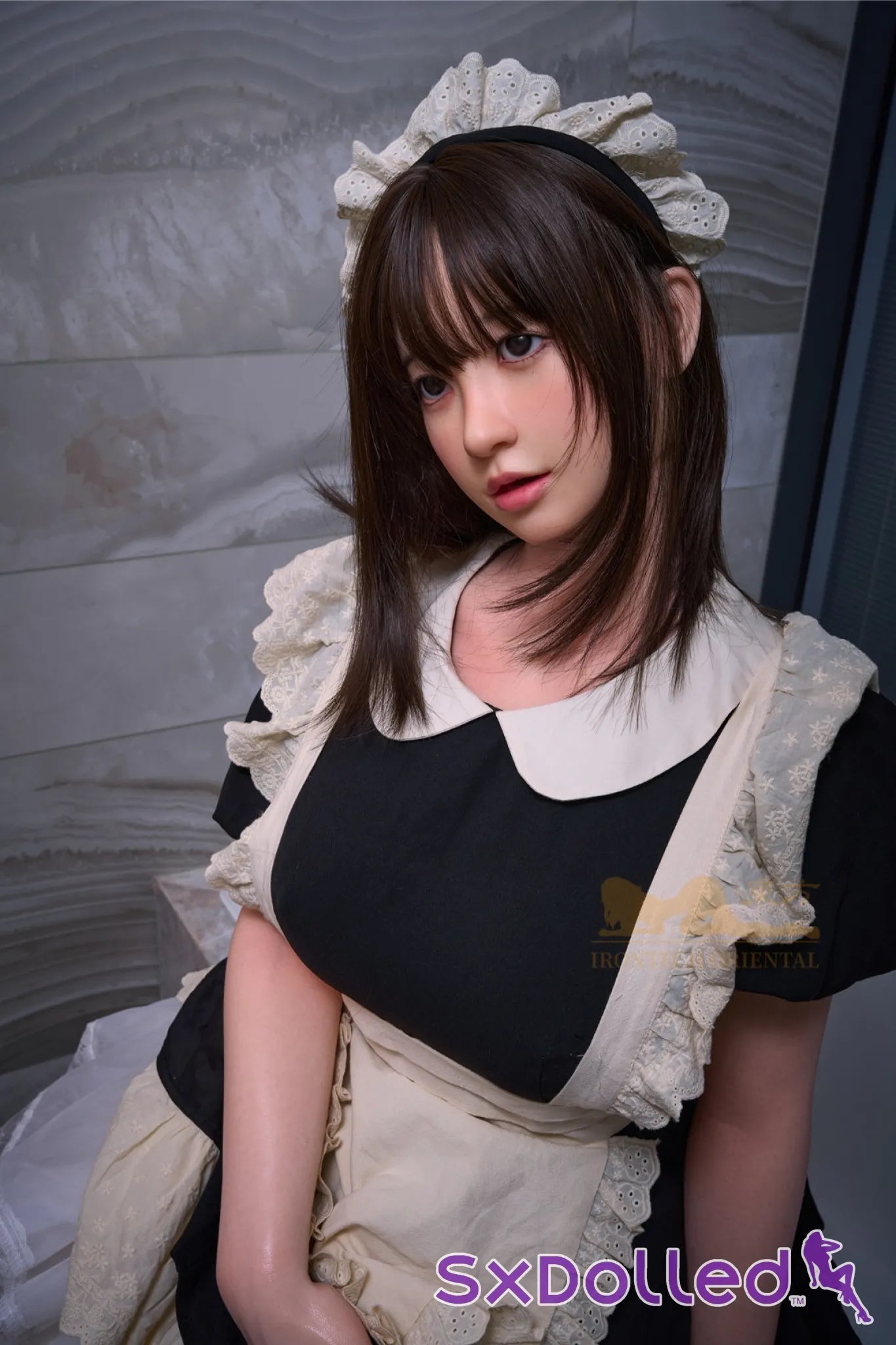 Yui C (E-Cup) (158cm) | Asian Maid Cosplay Sex Doll | Irontech Doll E-Cup / 158cm / Brunette Sex Doll