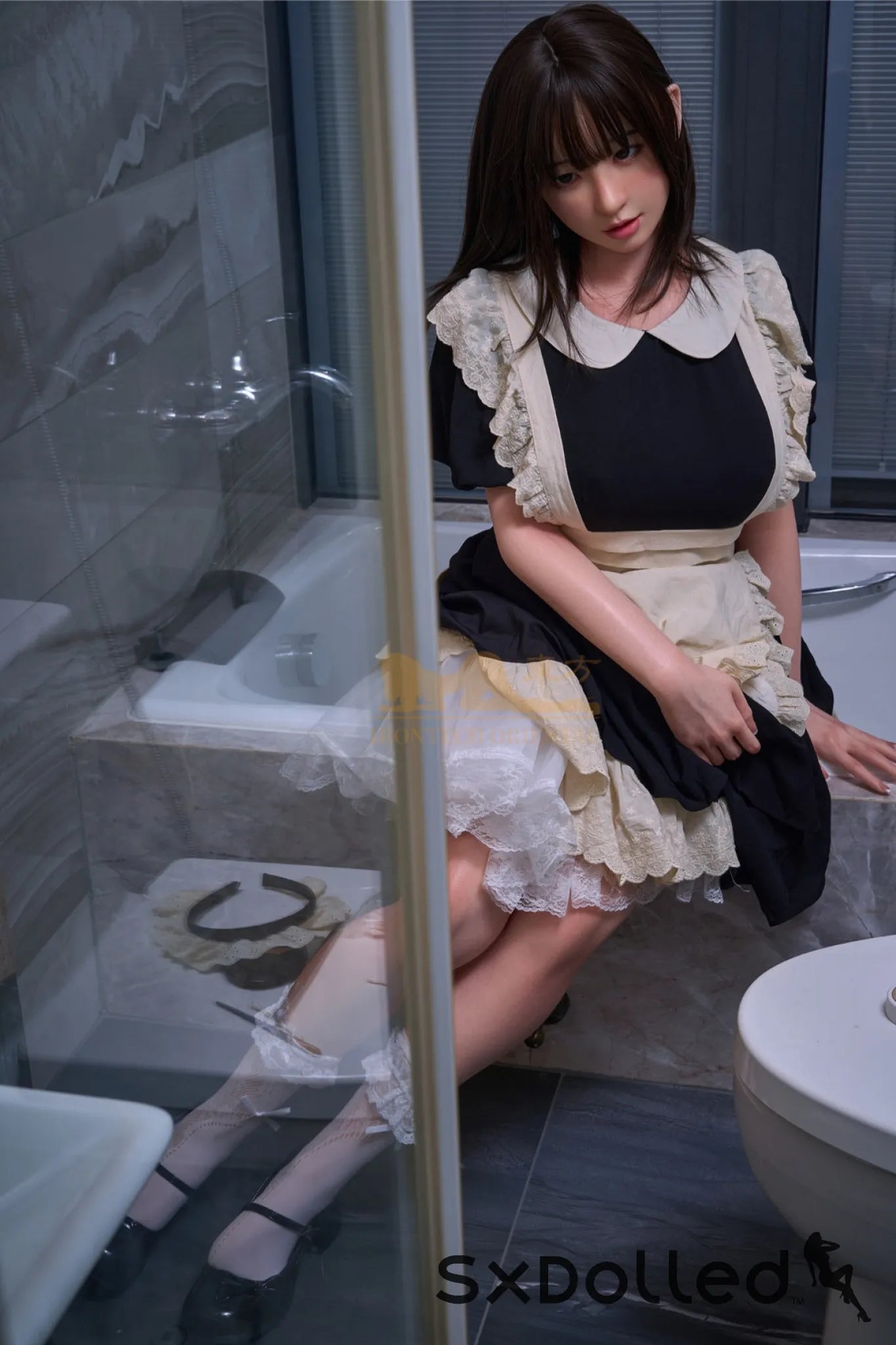 Yui C (E-Cup) (158cm) | Asian Maid Cosplay Sex Doll | Irontech Doll E-Cup / 158cm / Brunette Sex Doll