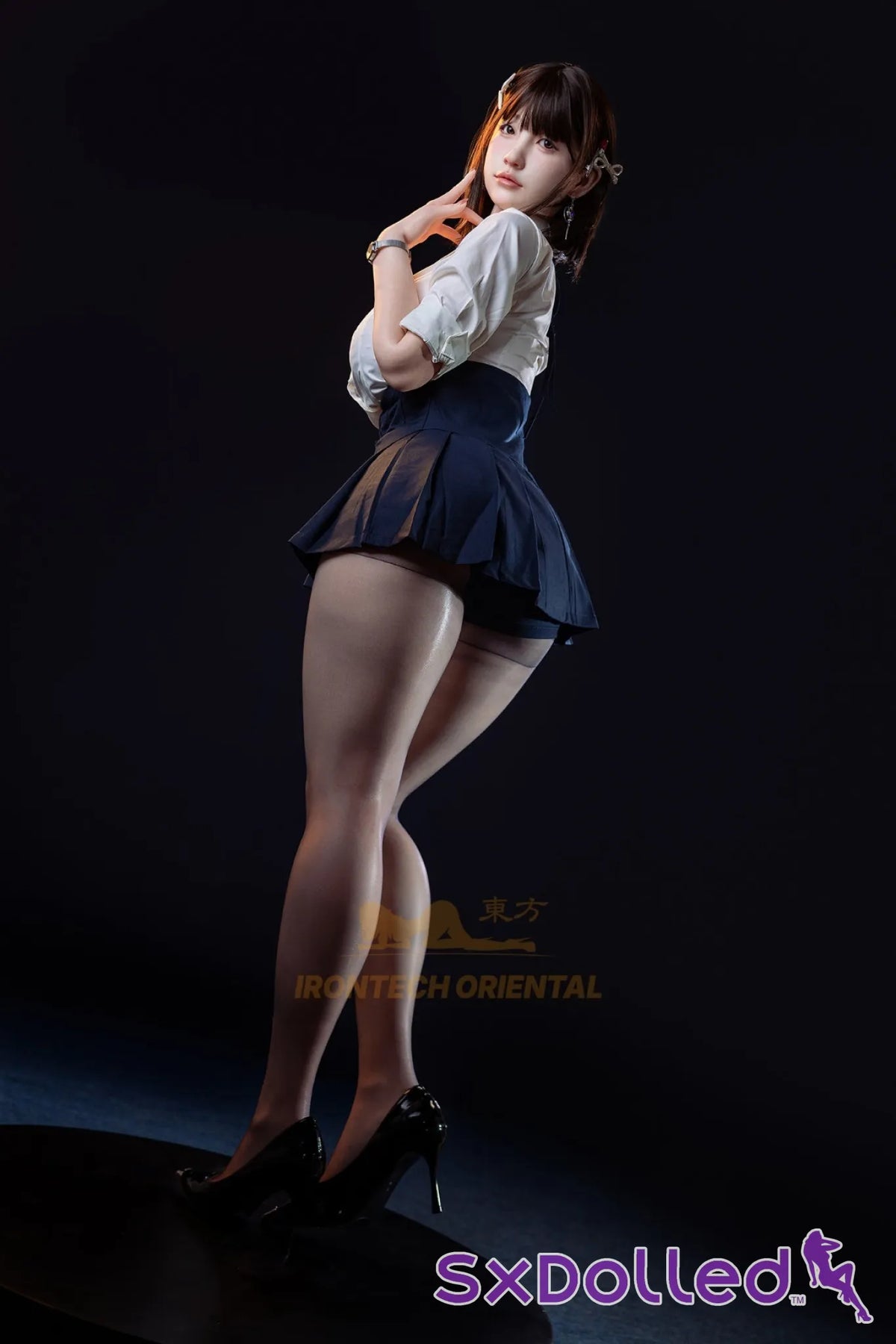 Yui E (E-Cup) (158cm) | Shy Crush Sex Doll | Irontech Doll | Oriental Series - E-Cup / 158cm / Brunette - Sex Doll