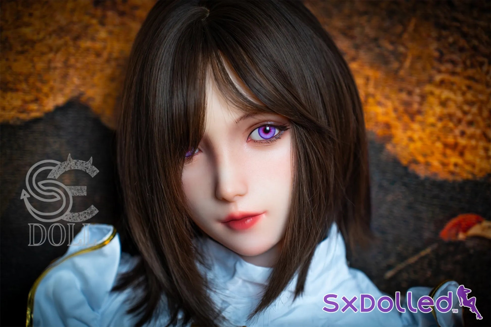 Yukki.I A (D Cup) (155cm) | Caucasian Purple Eyed Sex Doll | SE Doll D Cup / 155cm / Brunette Sex Doll