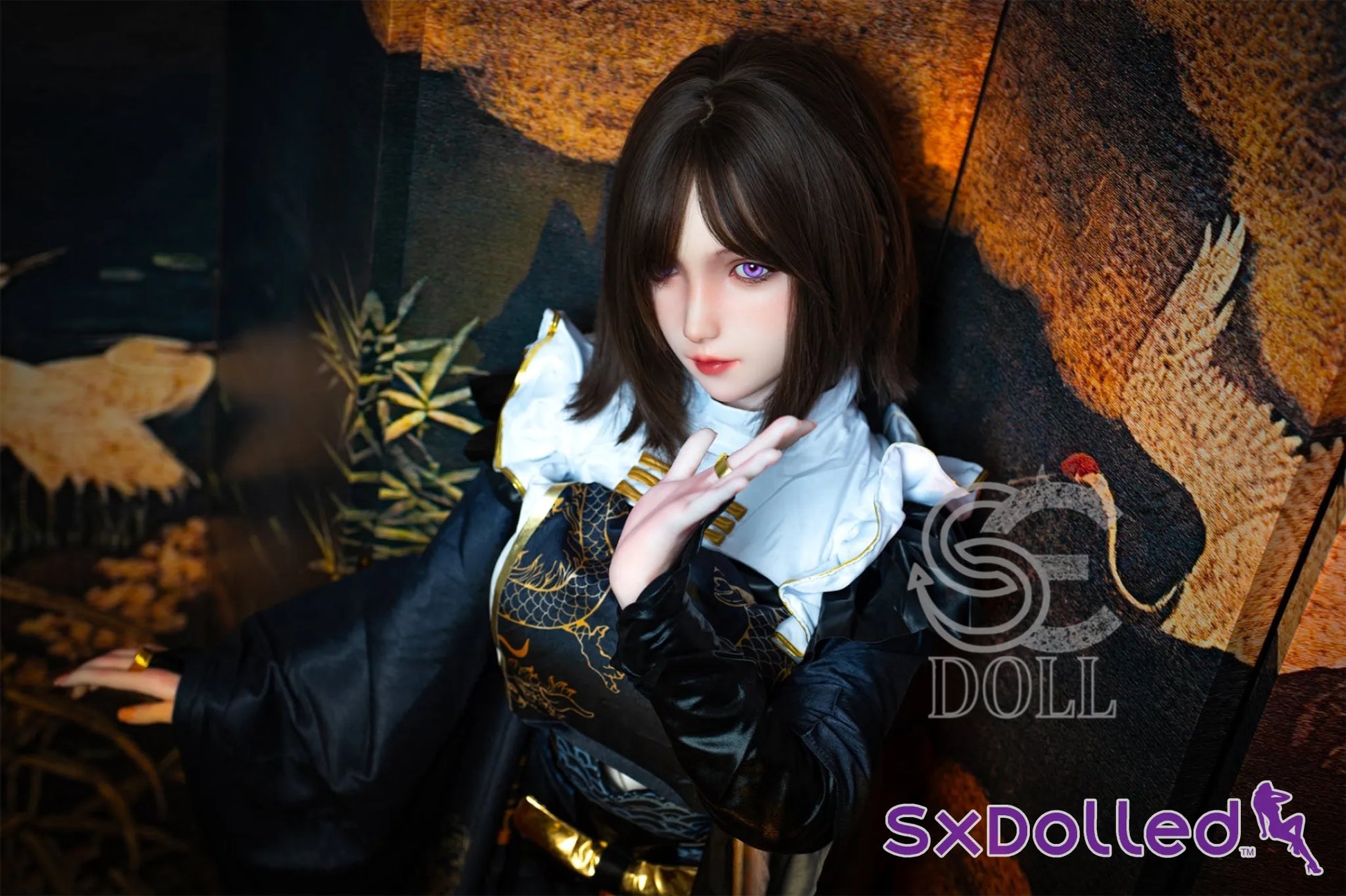 Yukki.I A (D Cup) (155cm) | Caucasian Purple Eyed Sex Doll | SE Doll D Cup / 155cm / Brunette Sex Doll