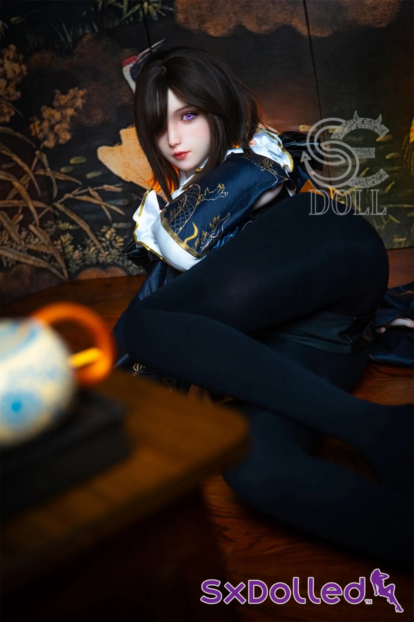Yukki.I A (D Cup) (155cm) | Caucasian Purple Eyed Sex Doll | SE Doll D Cup / 155cm / Brunette Sex Doll