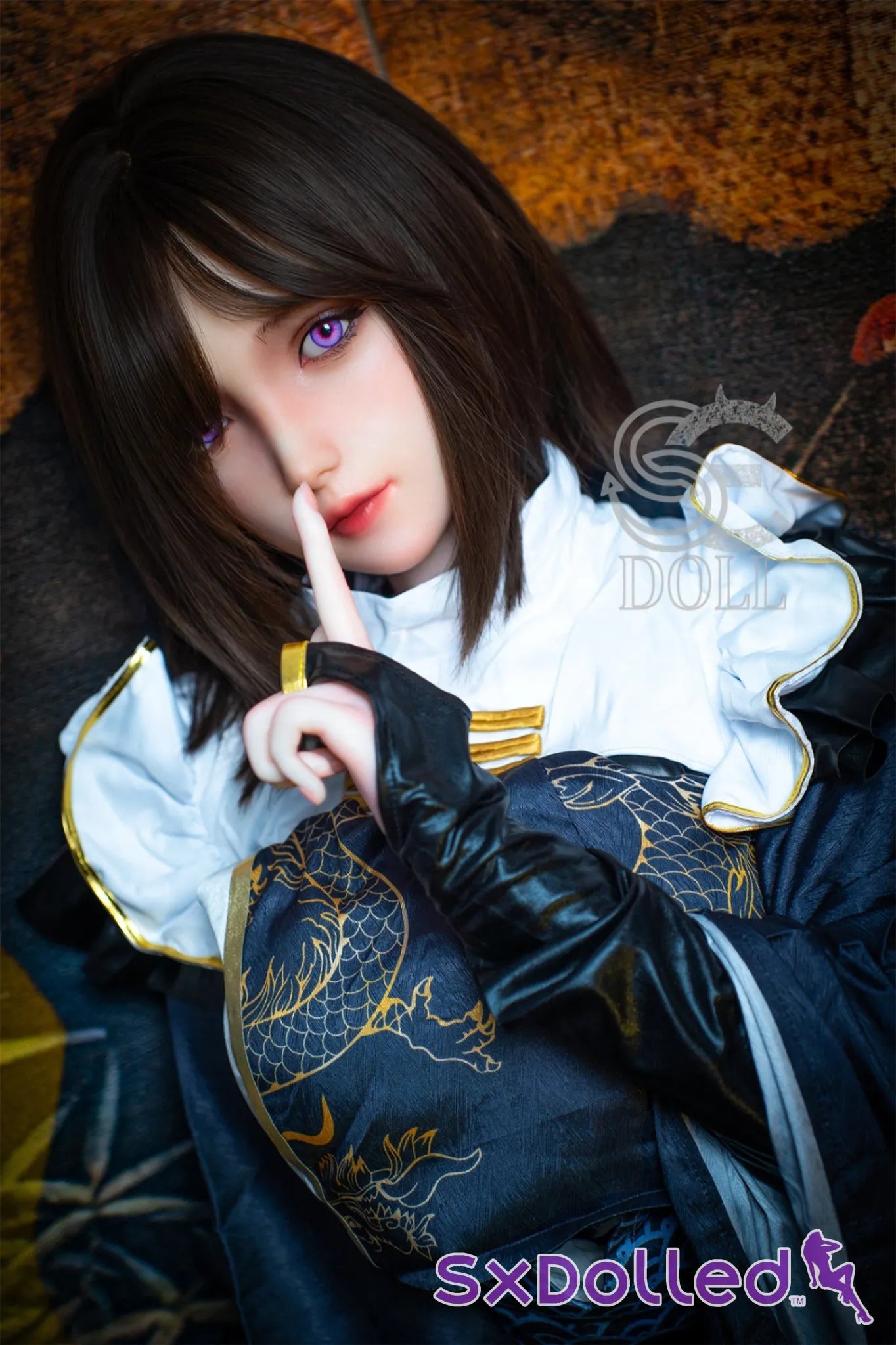 Yukki.I A (D Cup) (155cm) | Caucasian Purple Eyed Sex Doll | SE Doll D Cup / 155cm / Brunette Sex Doll