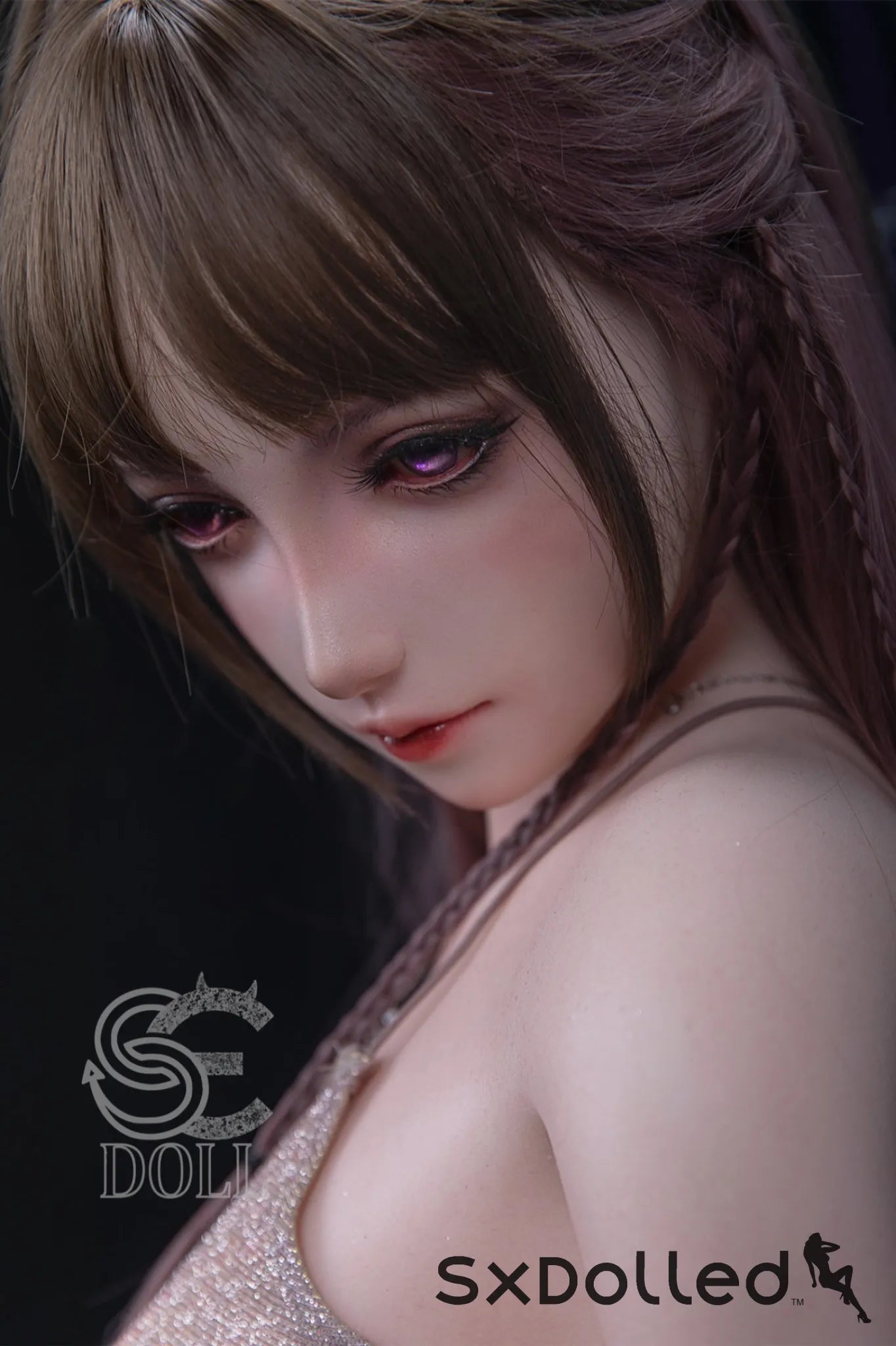Yukki.I (D Cup) (155cm) | Purple Eyed Caucasian Sex Doll | SE Doll D Cup / 155cm / Brunette Sex Doll